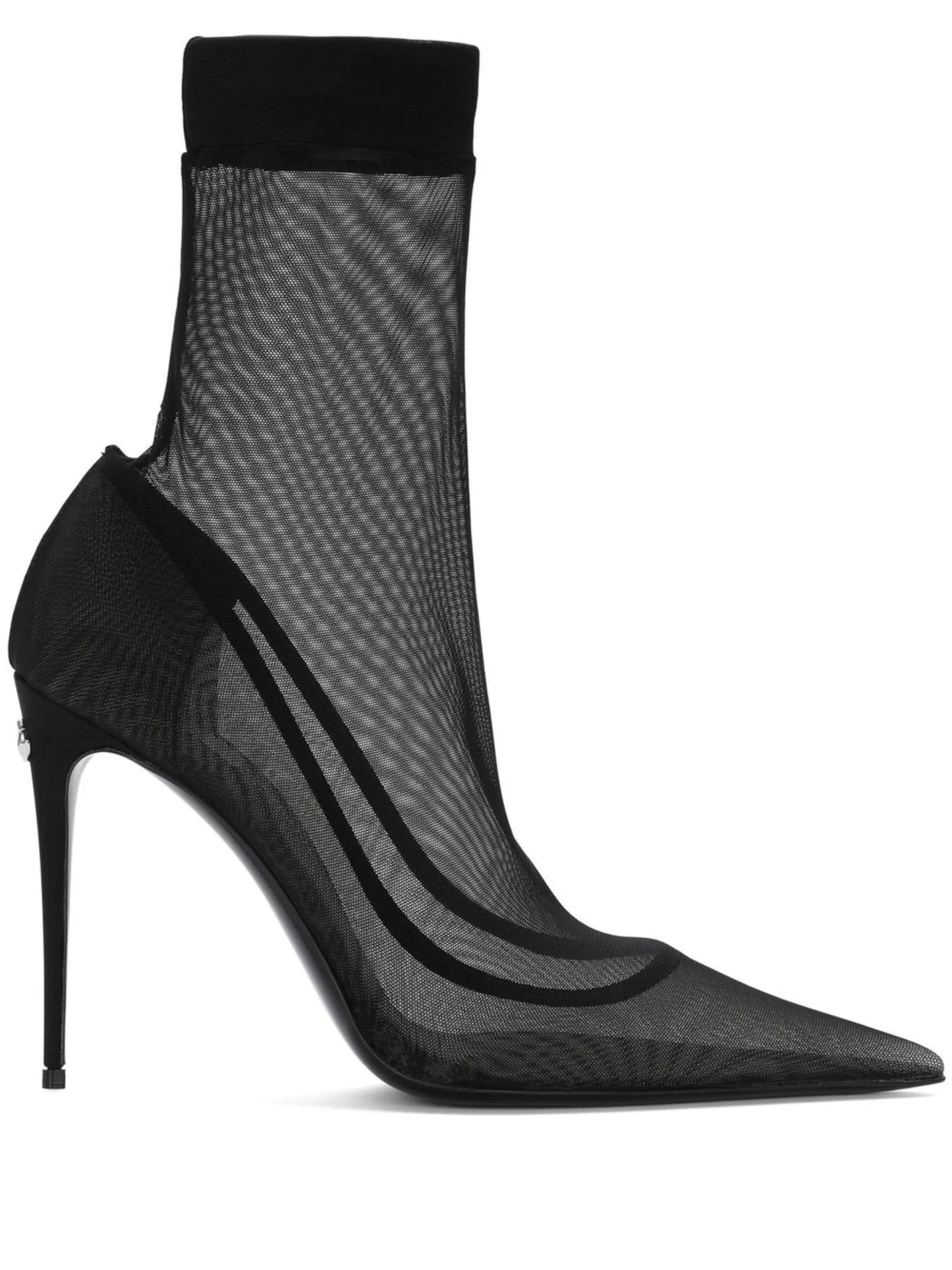 KIM DOLCE&GABBANA tulle ankle boots
