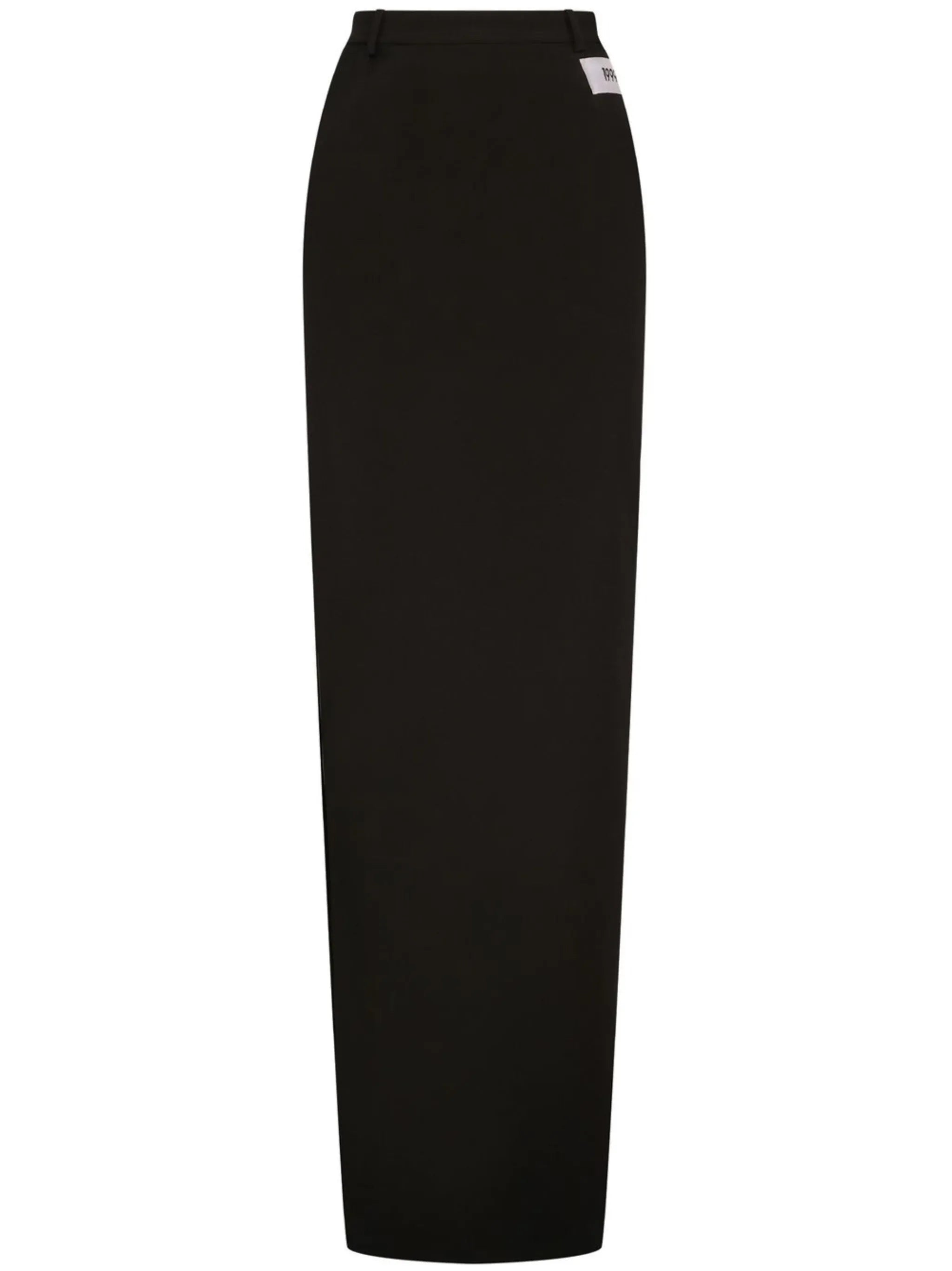 KIM DOLCE&GABBANA side-zip maxi skirt
