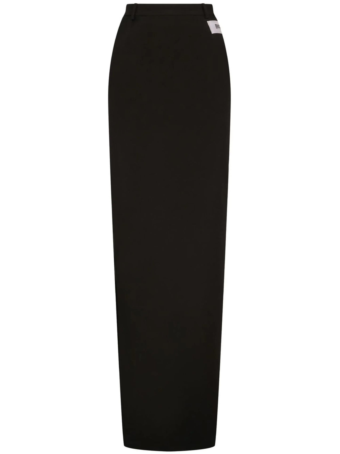 KIM DOLCE&GABBANA side-zip maxi skirt
