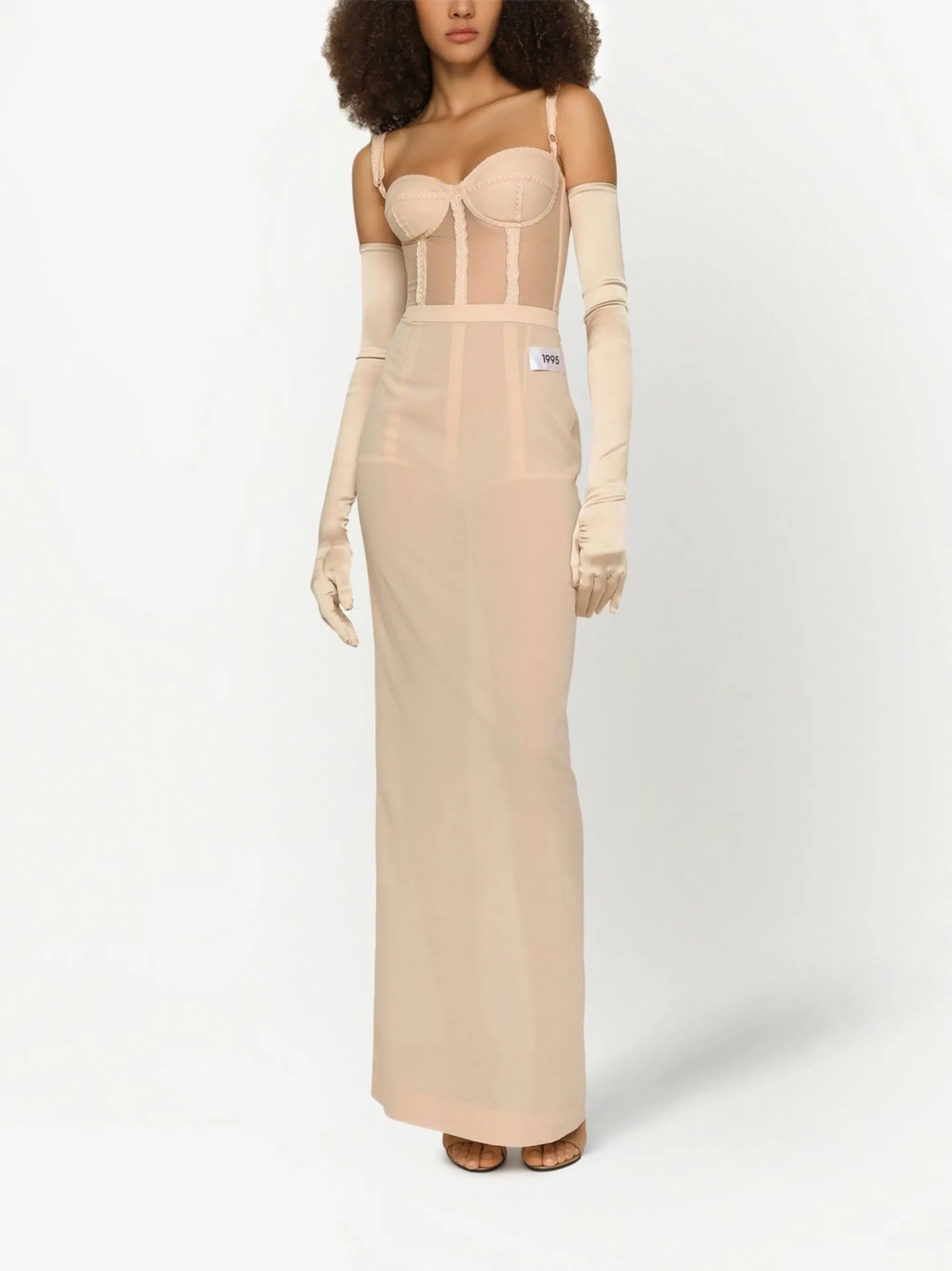 KIM DOLCE&GABBANA bustier bodysuit