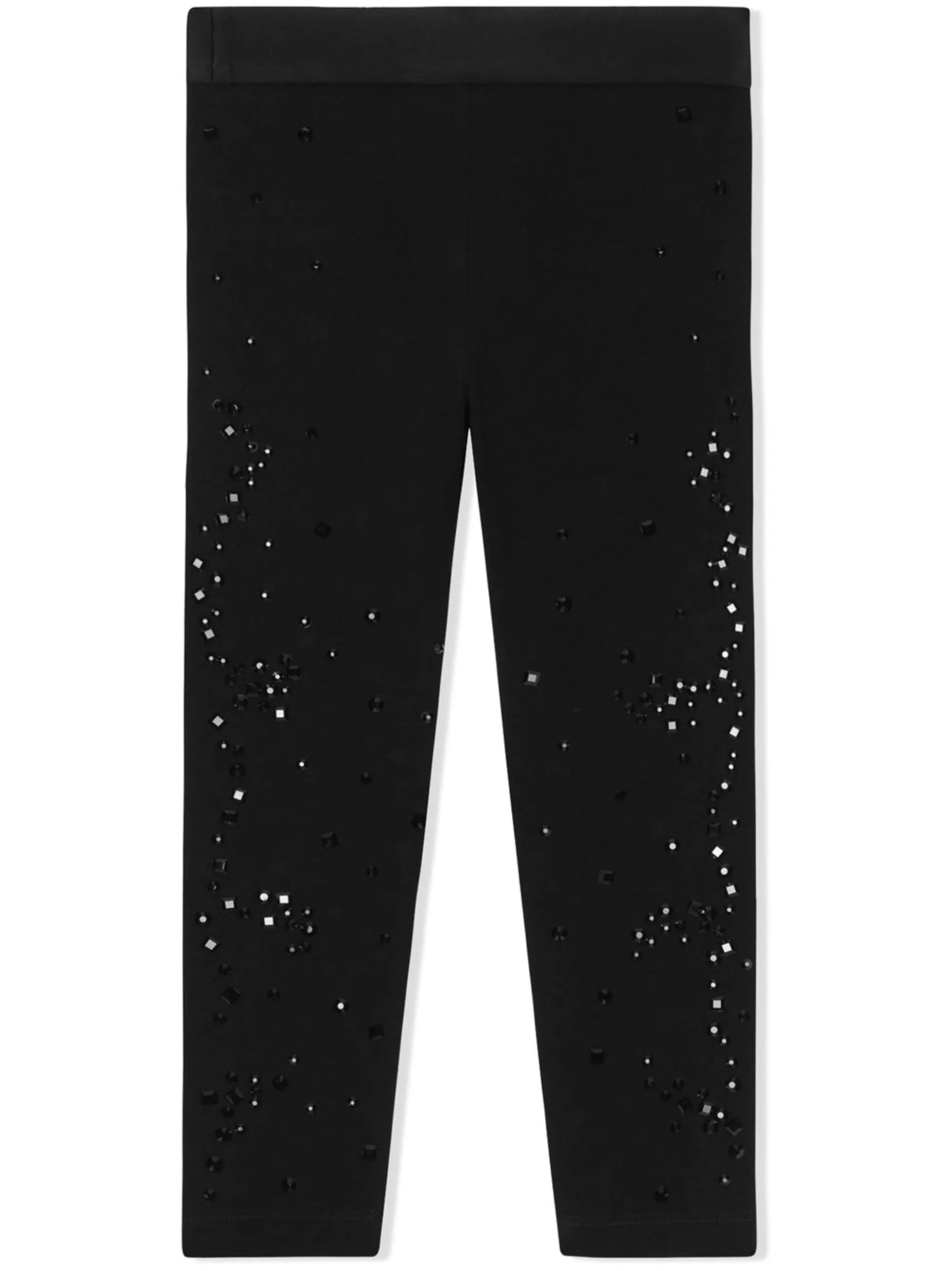 Interlock rhinestone-embellished leggings