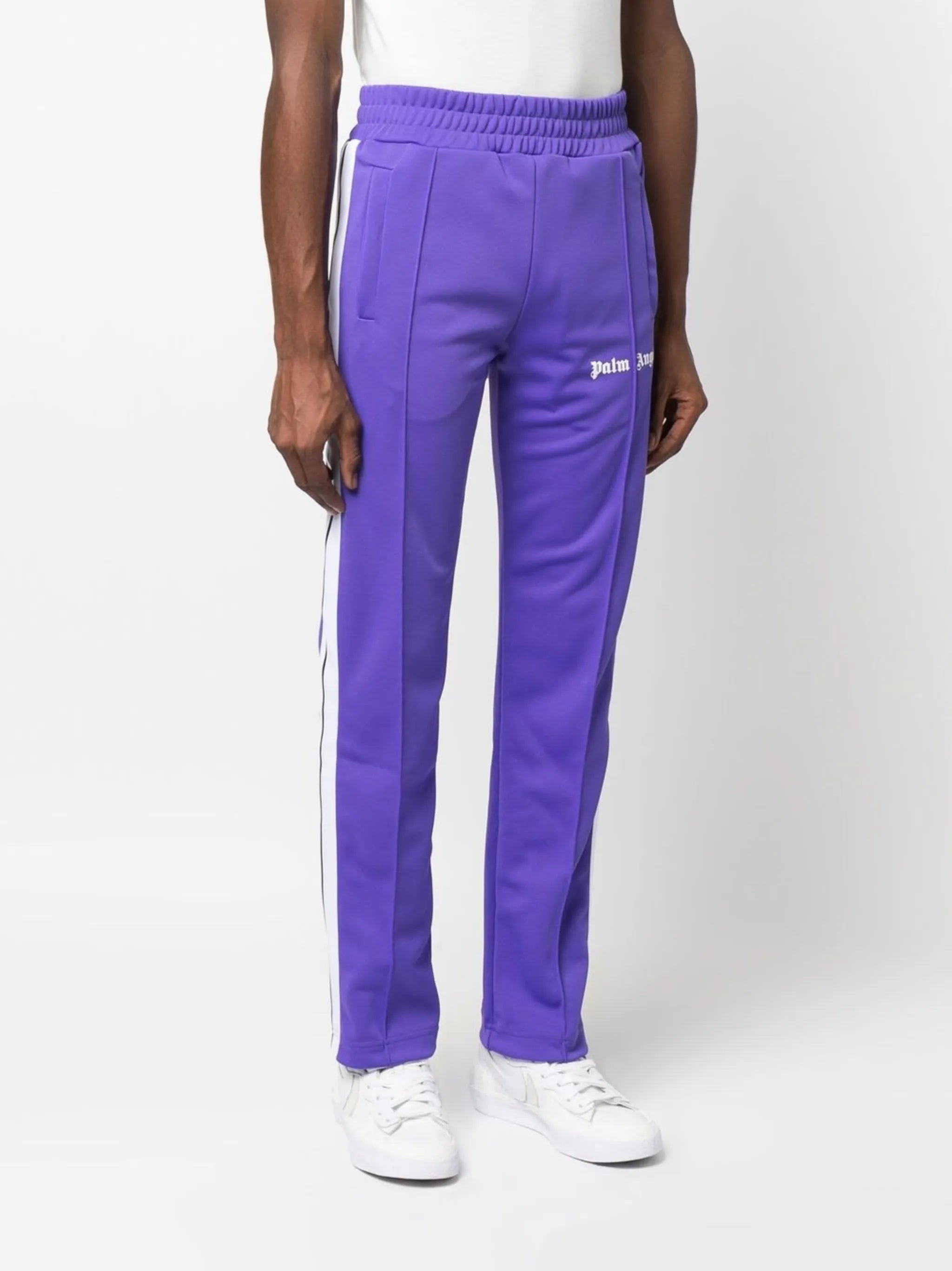 logo-print track pants