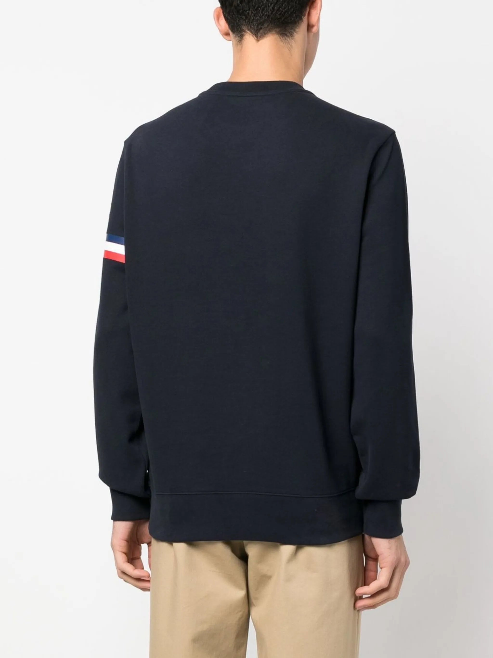 logo-print cotton sweatshirt