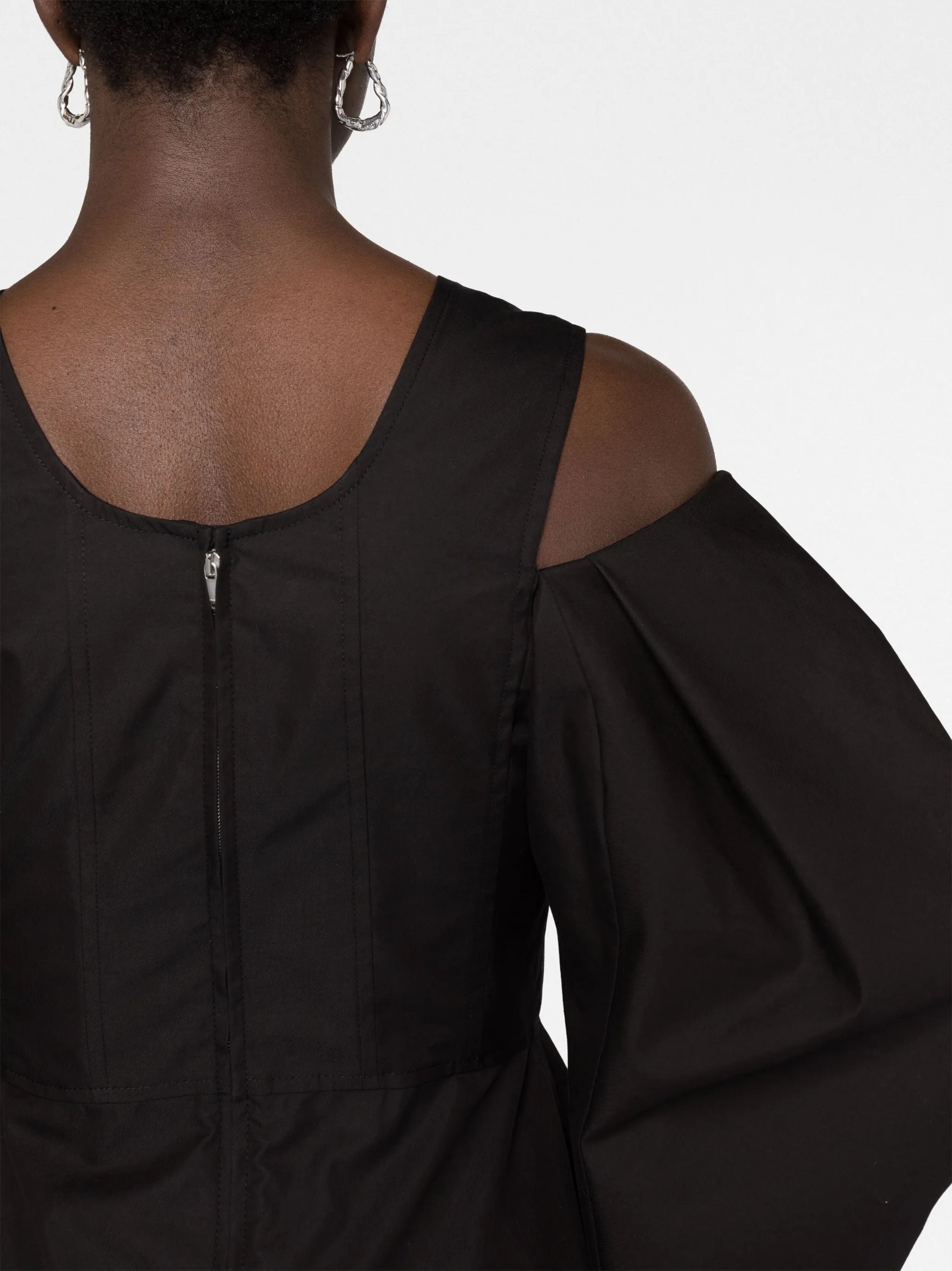 cold-shoulder blouse