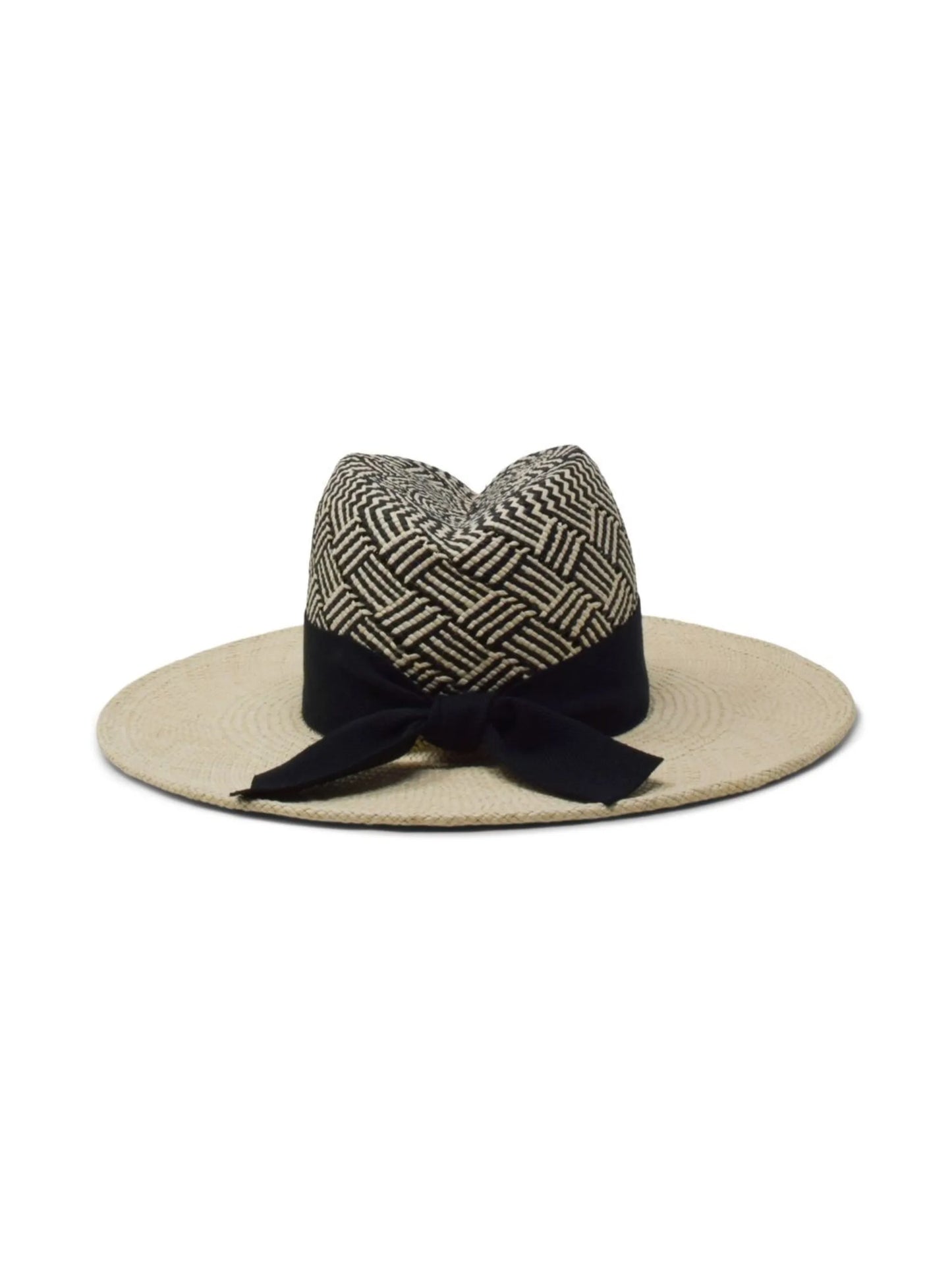 Jeanne patterned fedora hat