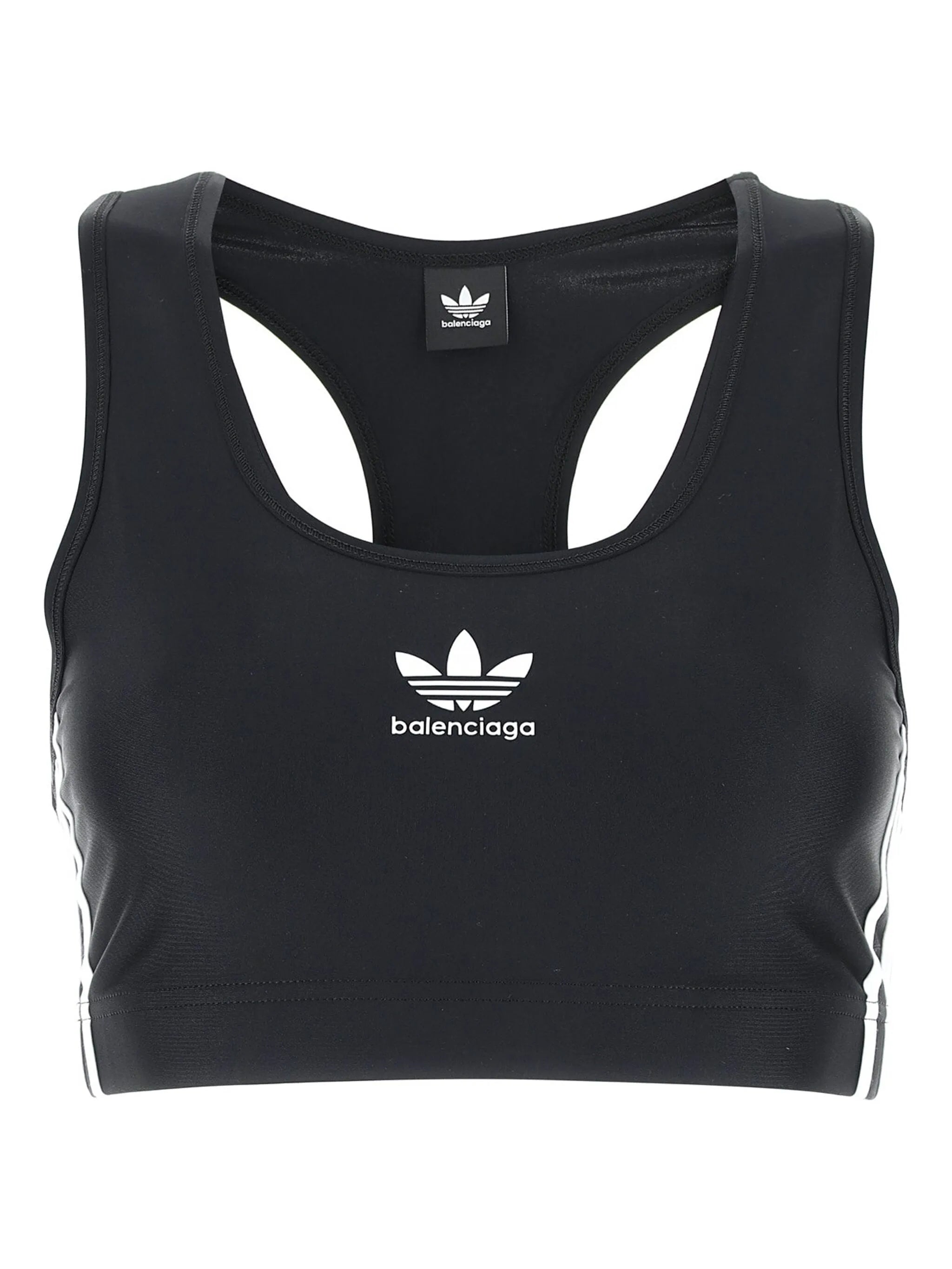x Adidas embroidered-logo sports bra