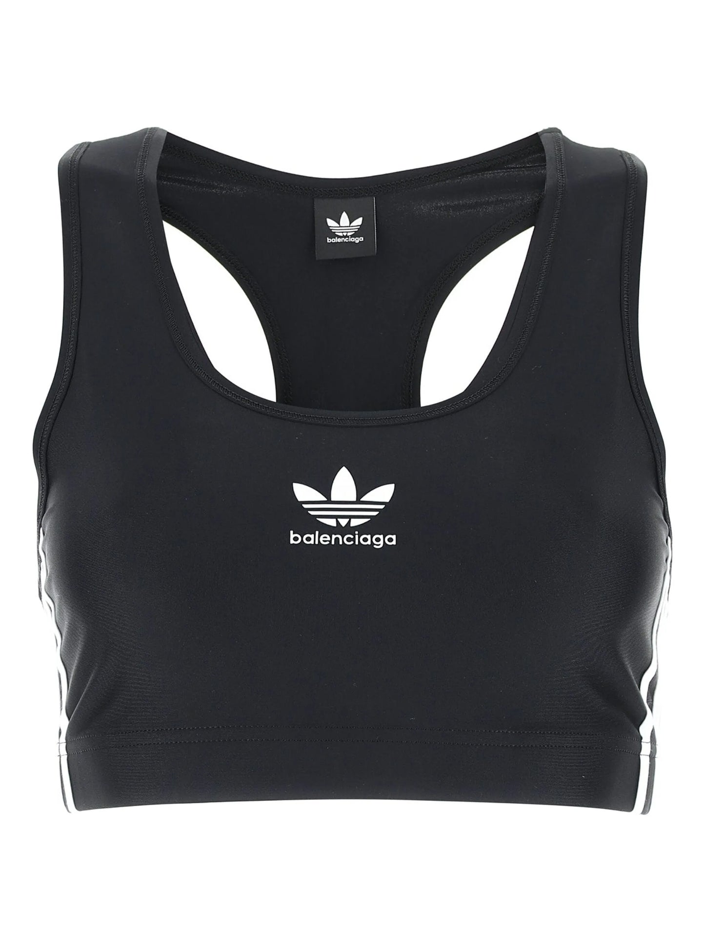 x Adidas embroidered-logo sports bra