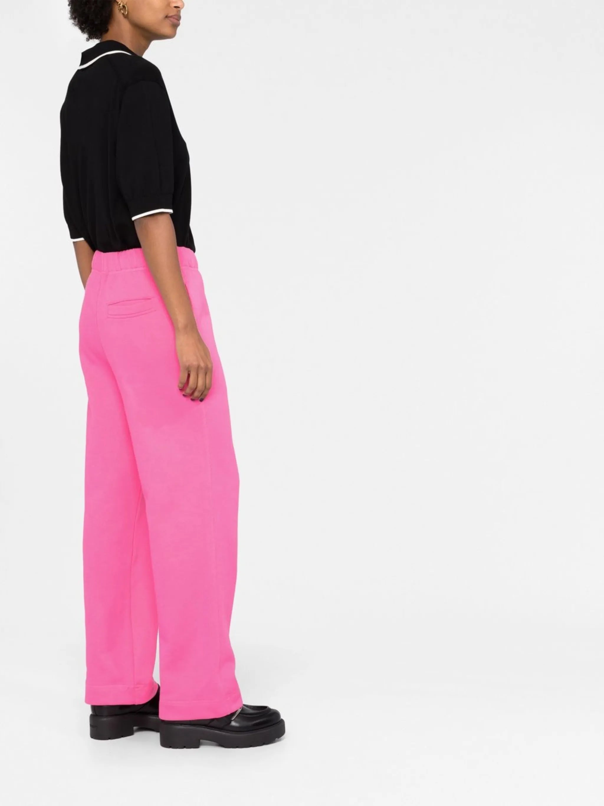logo-embroidered track pants