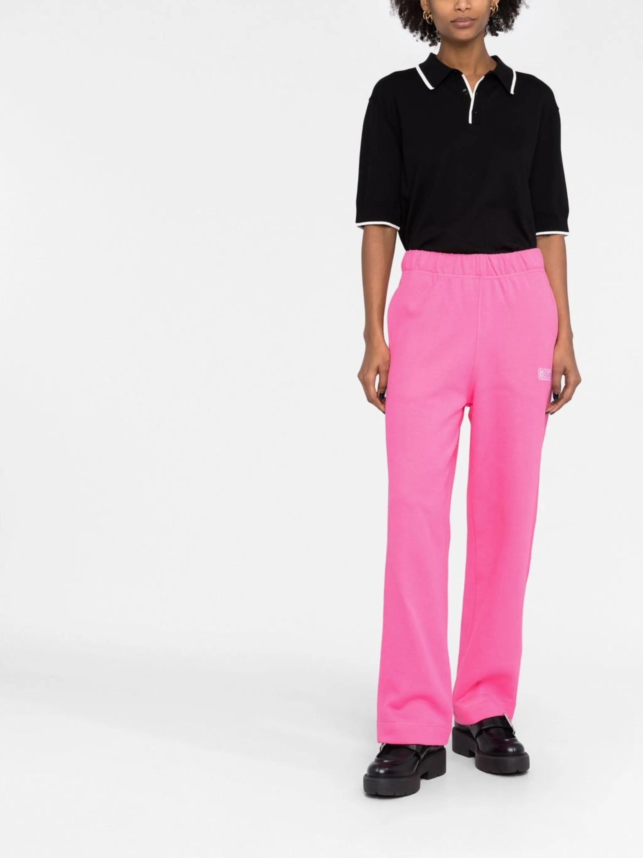 logo-embroidered track pants