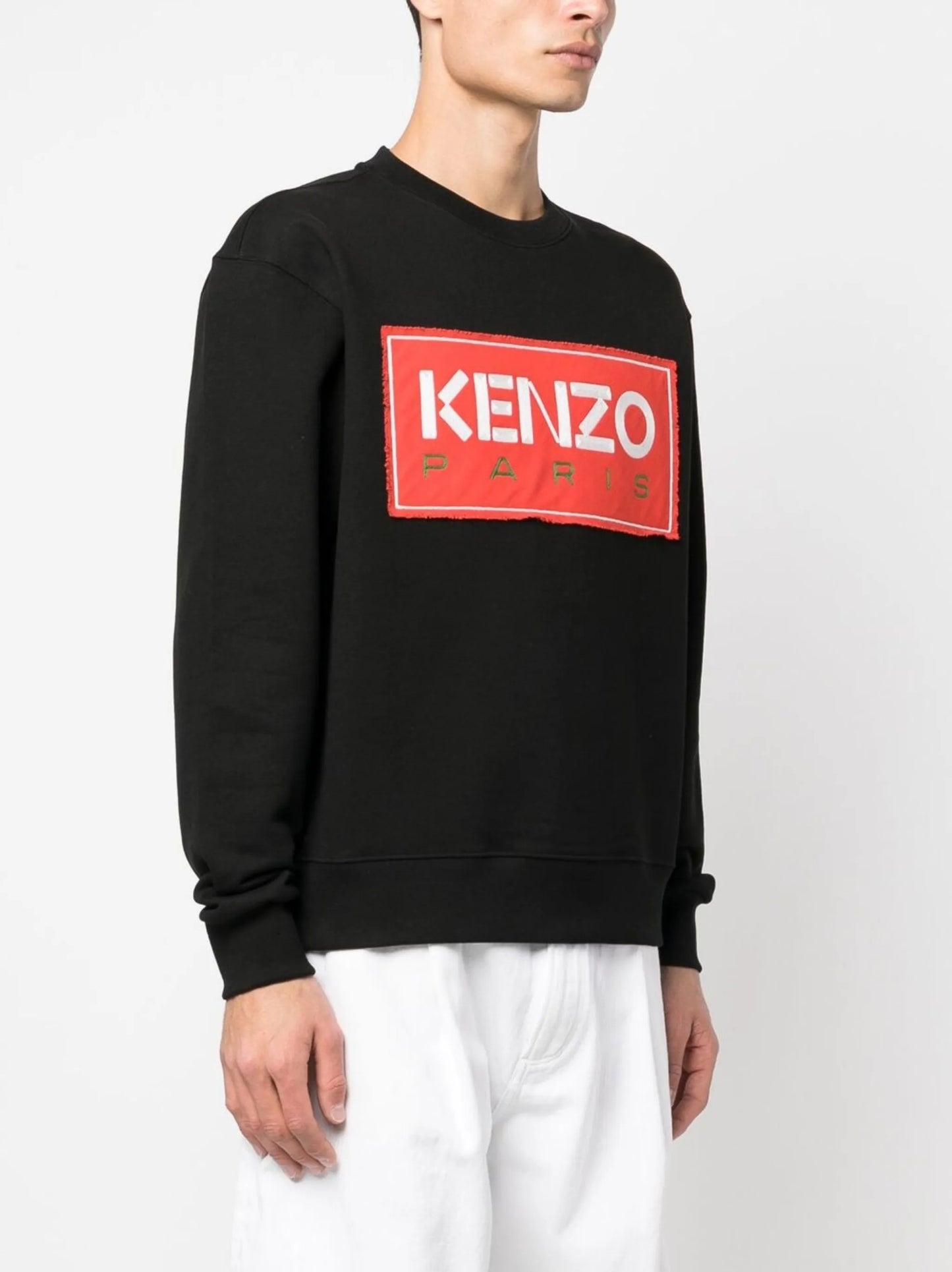 logo-print cotton sweatshirt