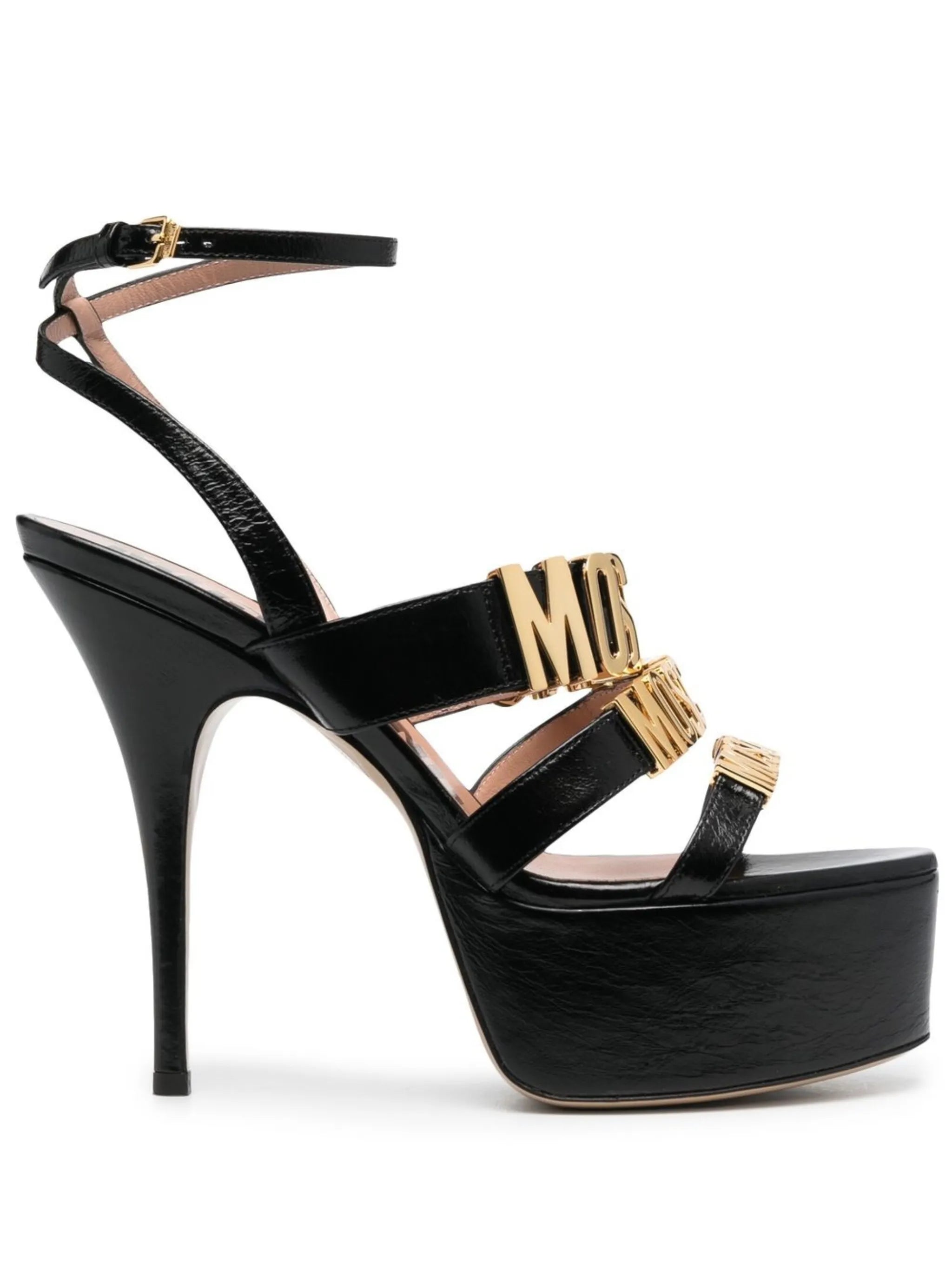 logo-jacquard sandals