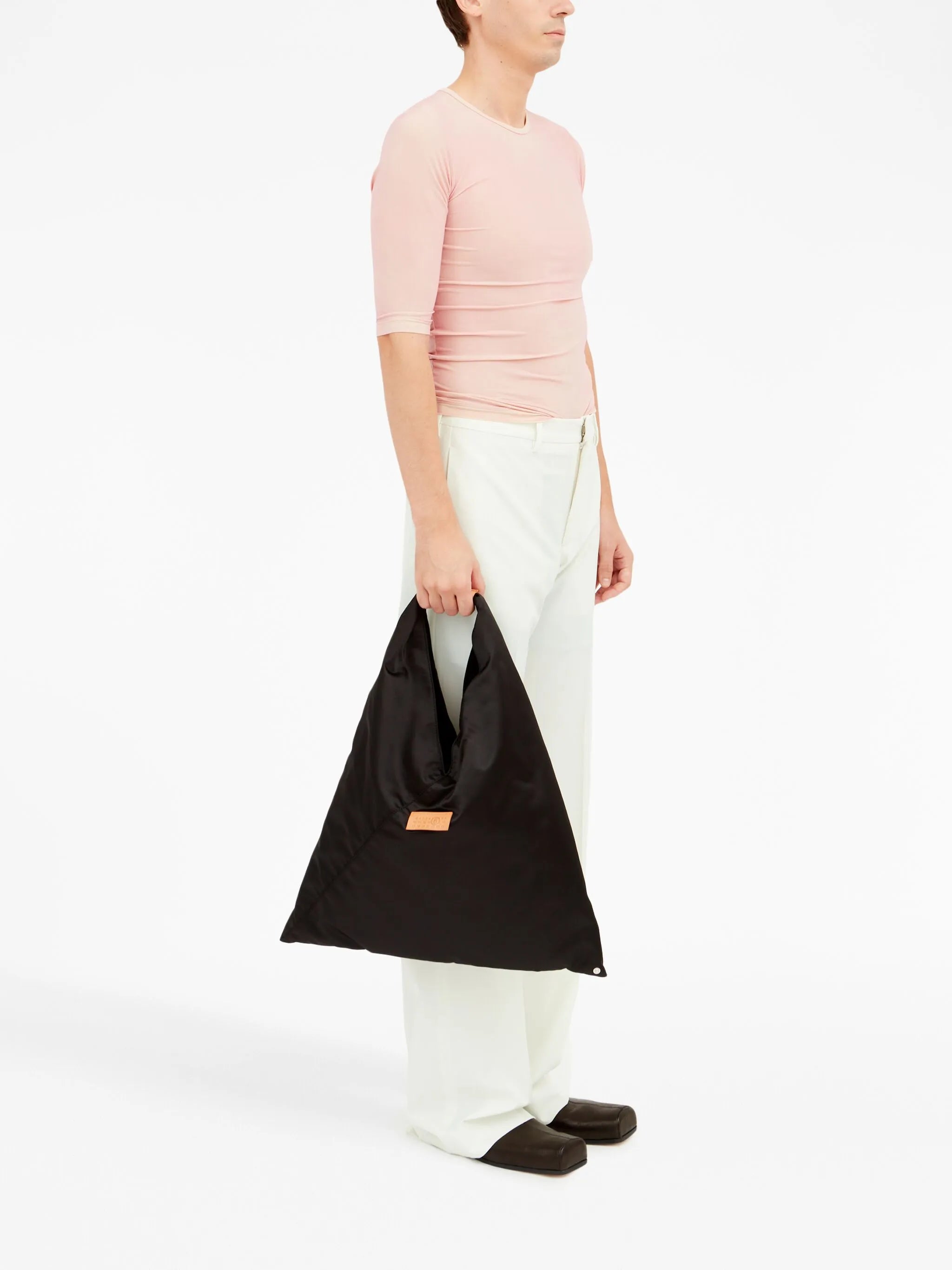 medium Japanese satin tote bag