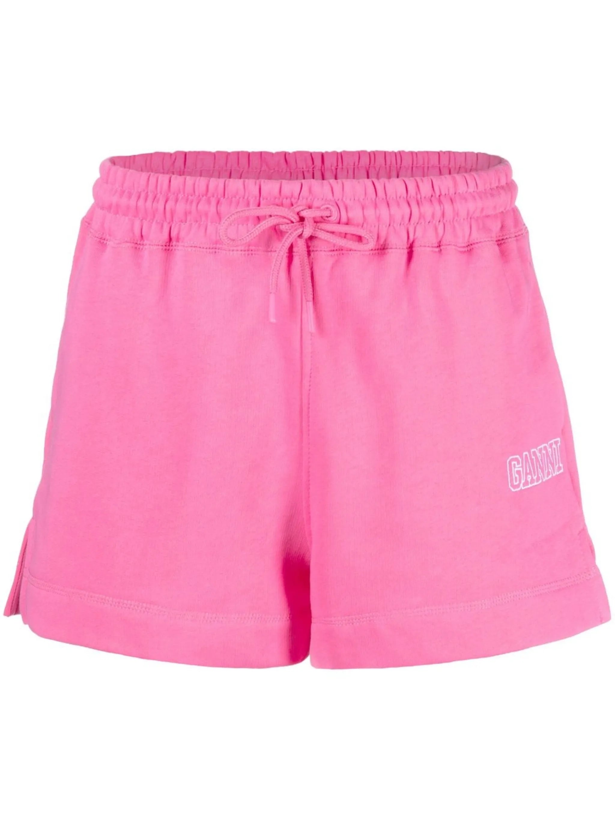logo-embroidered shorts