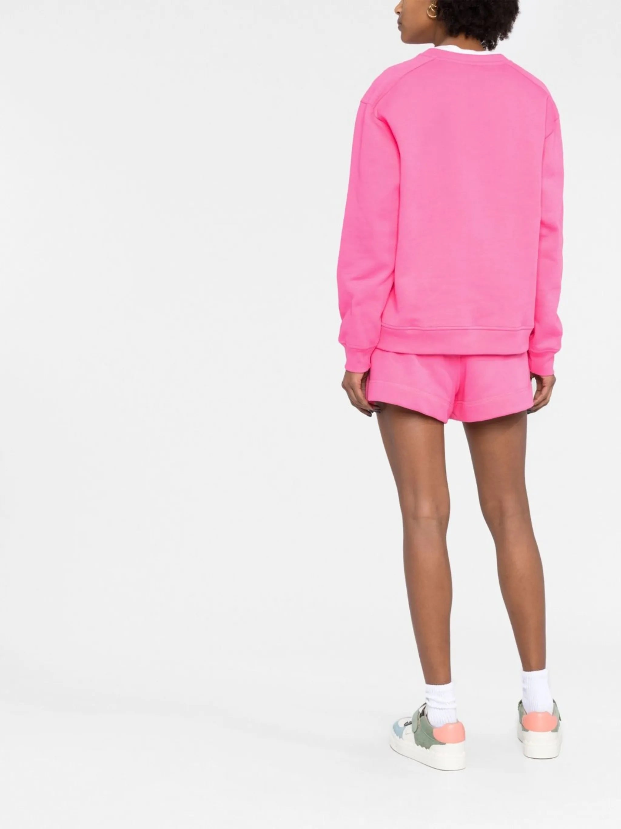 logo-embroidered shorts