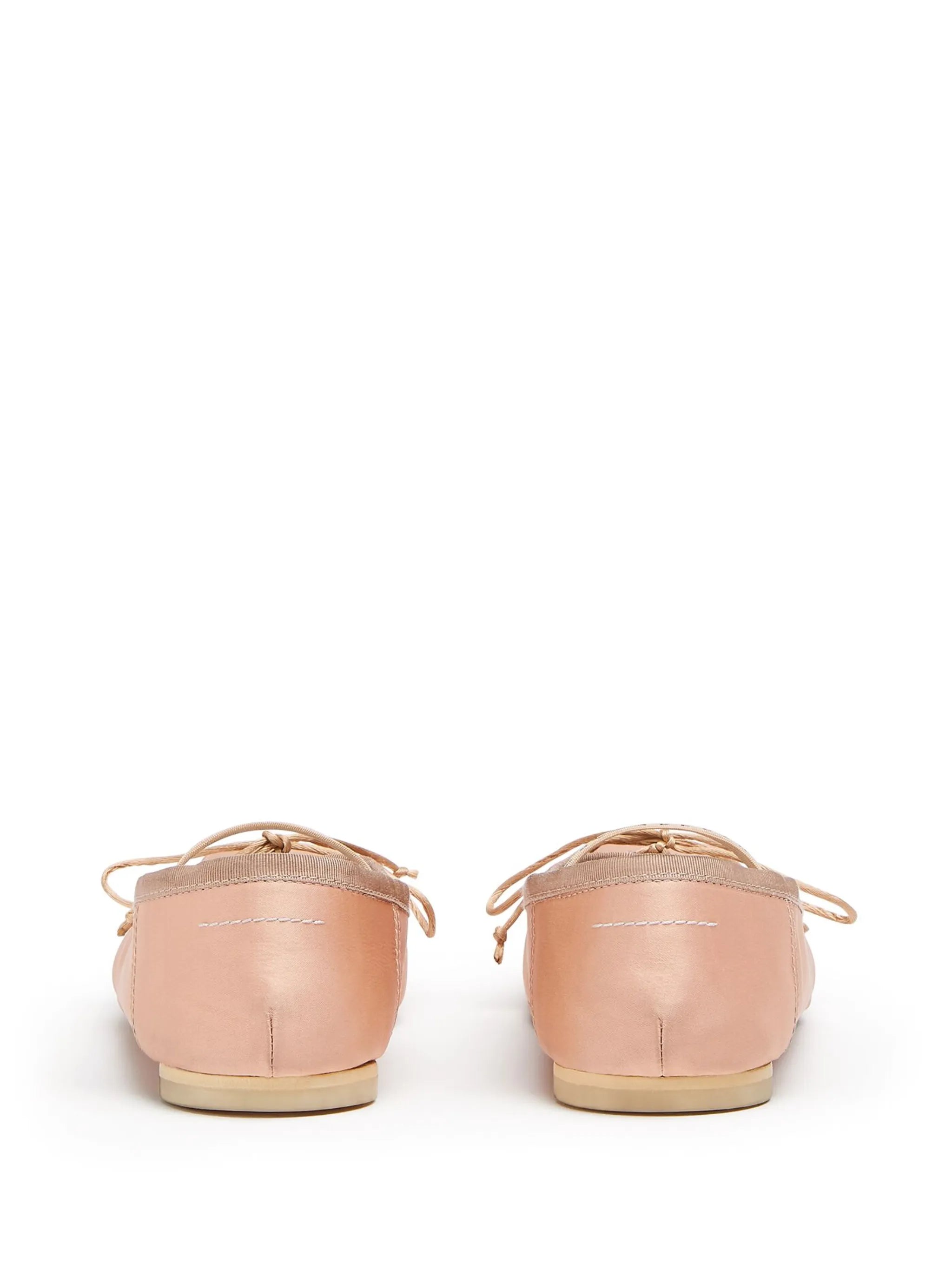 logo-strap ballerina shoes
