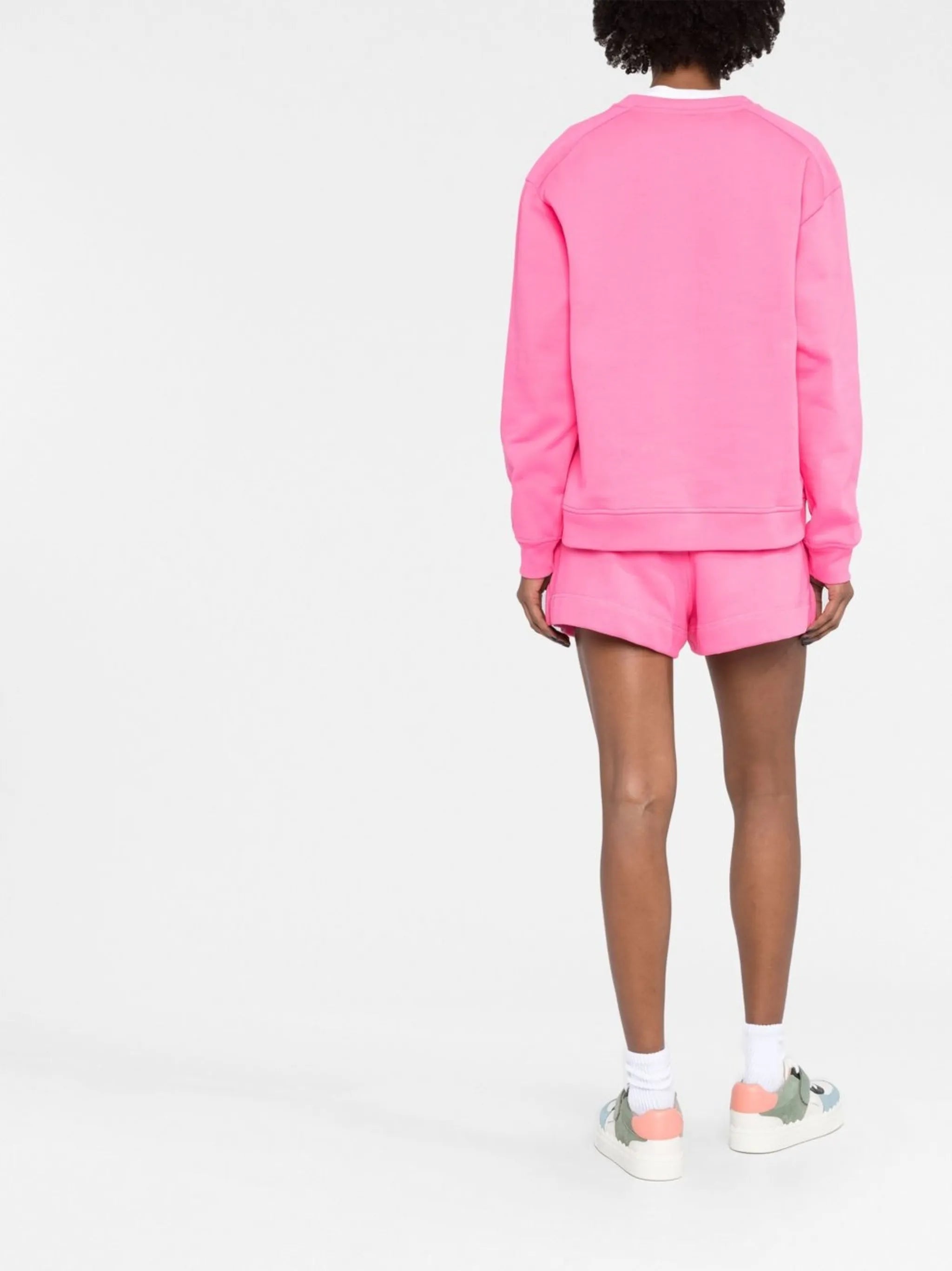logo-embroidered sweatshirt