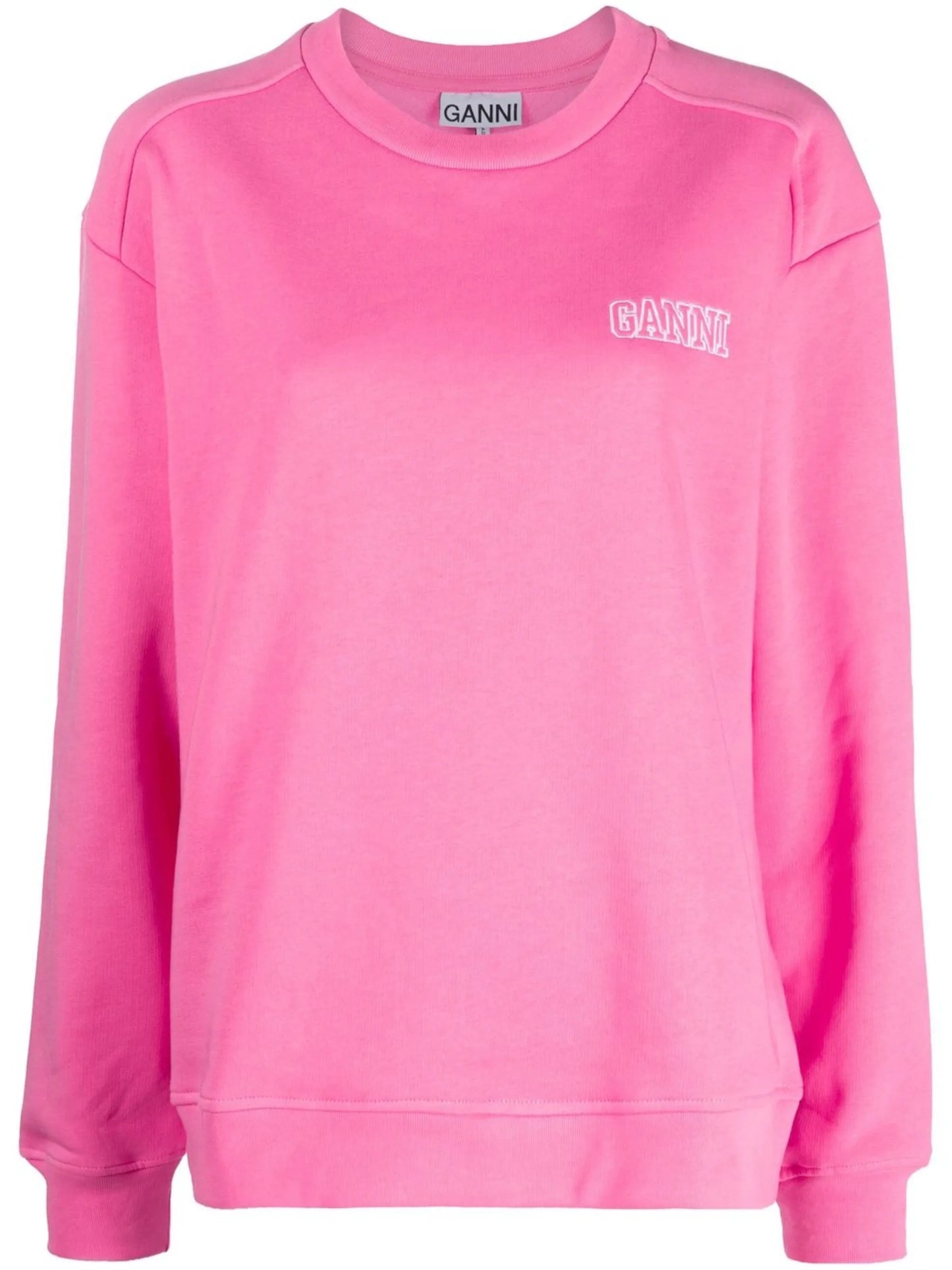logo-embroidered sweatshirt