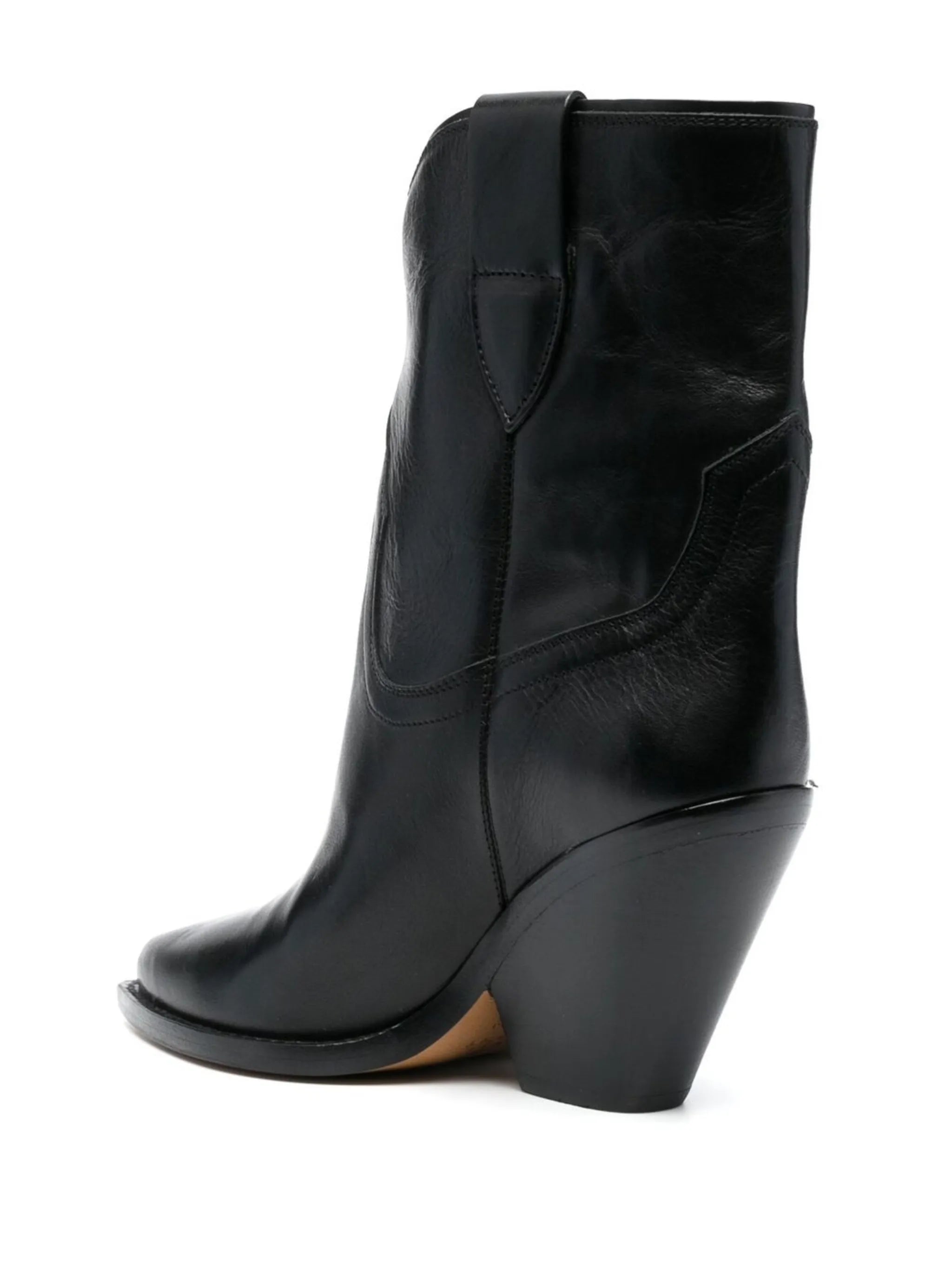 Leyane 90mm leather boots
