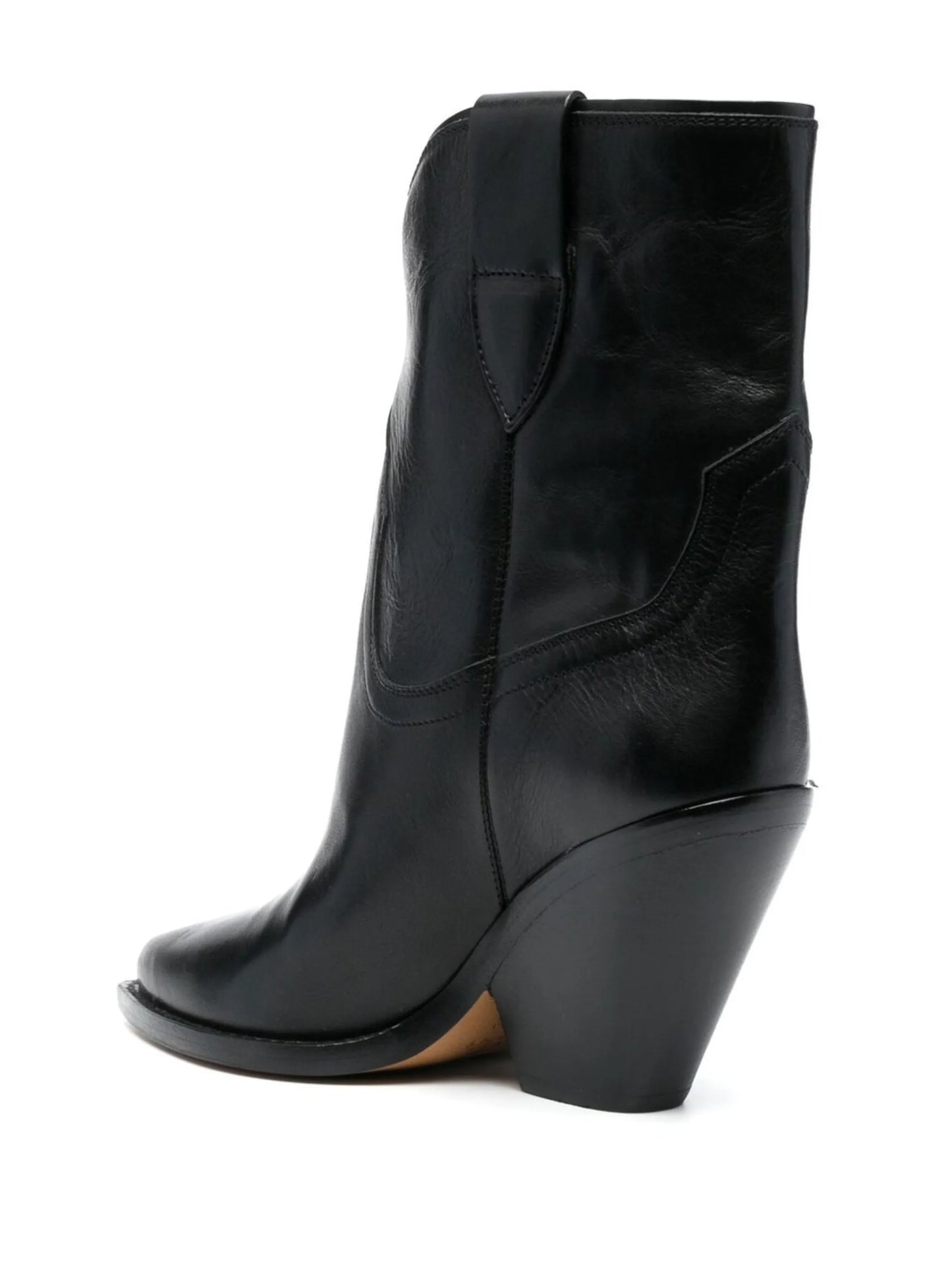 Leyane 90mm leather boots