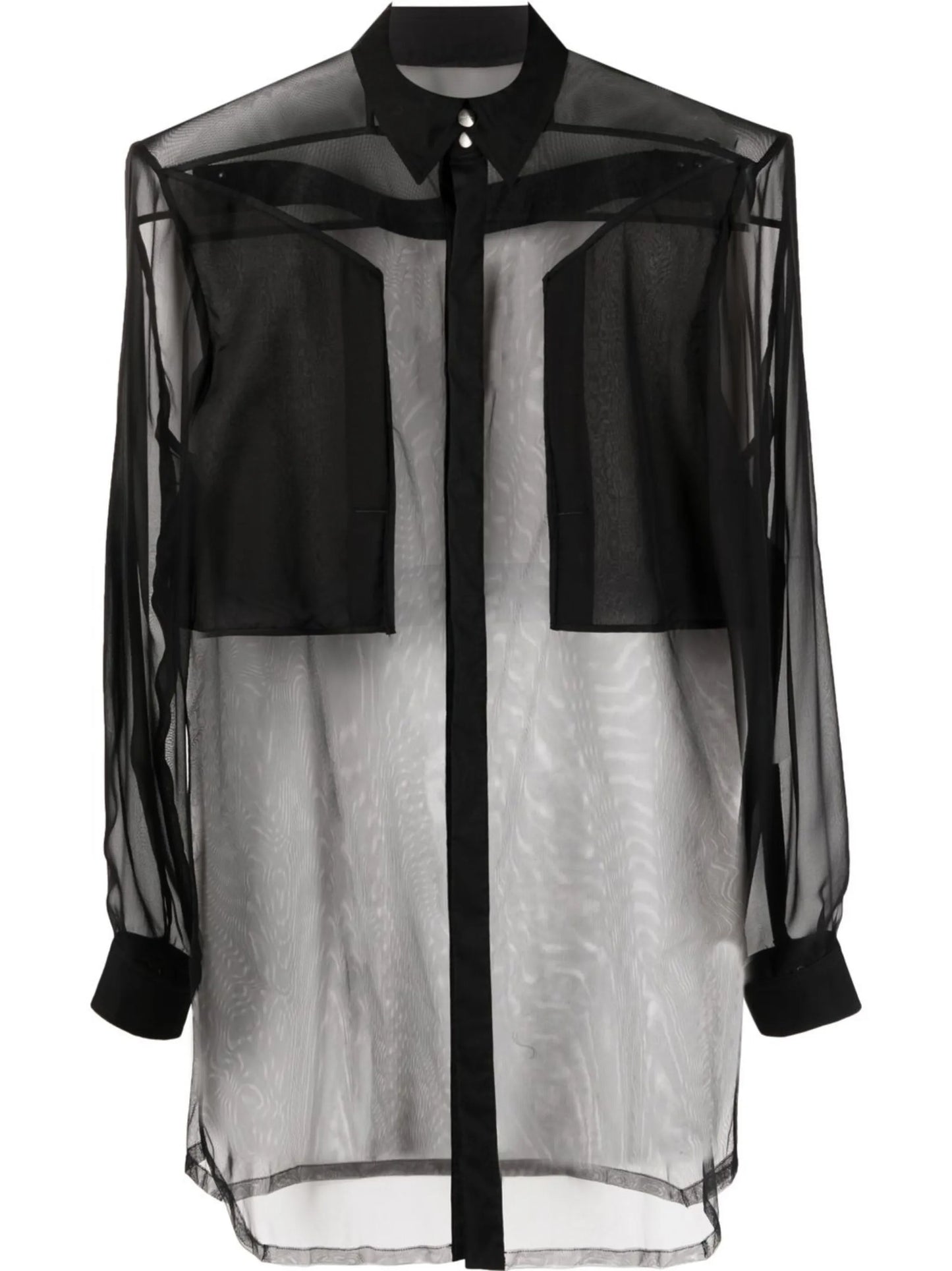 utility see-through shirt