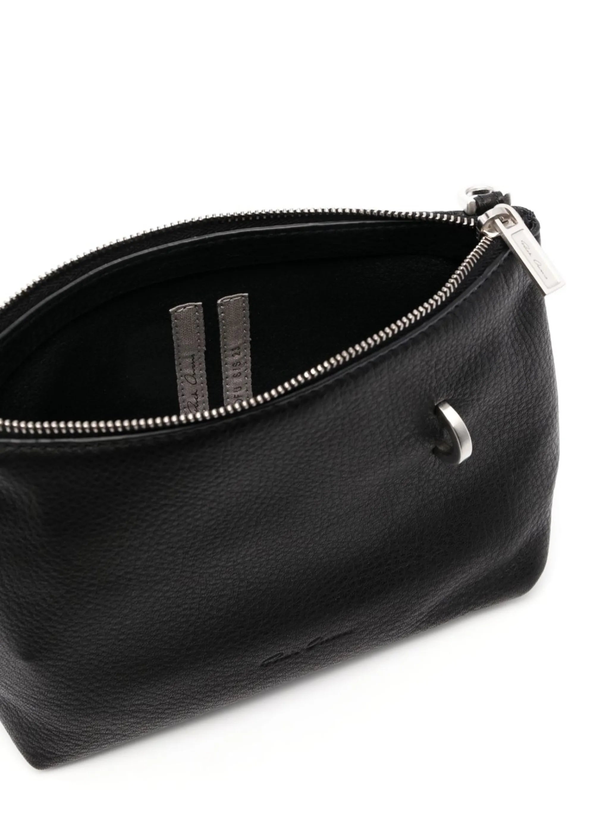Adri D-loop detail leather crossbody bag