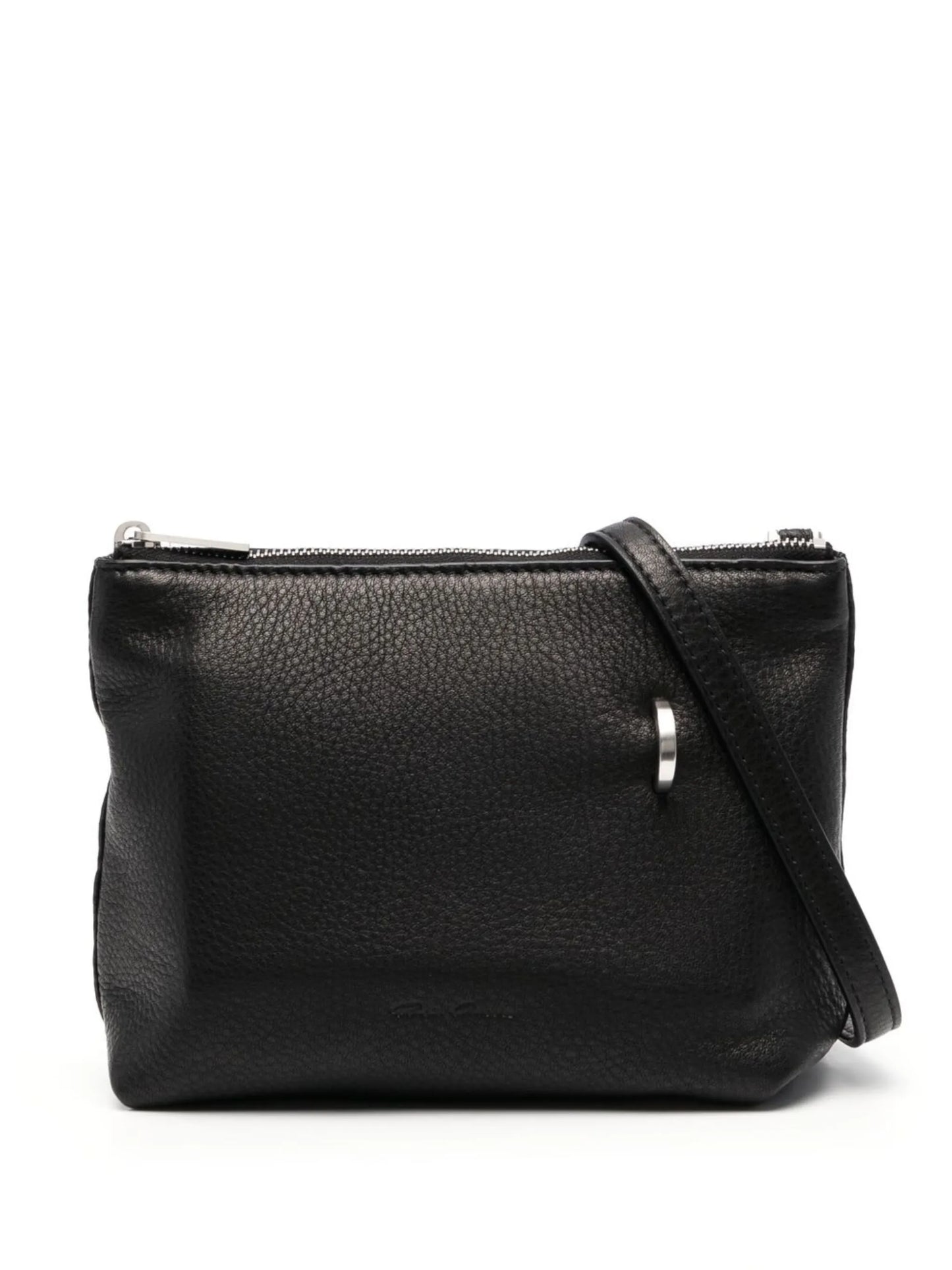 Adri D-loop detail leather crossbody bag