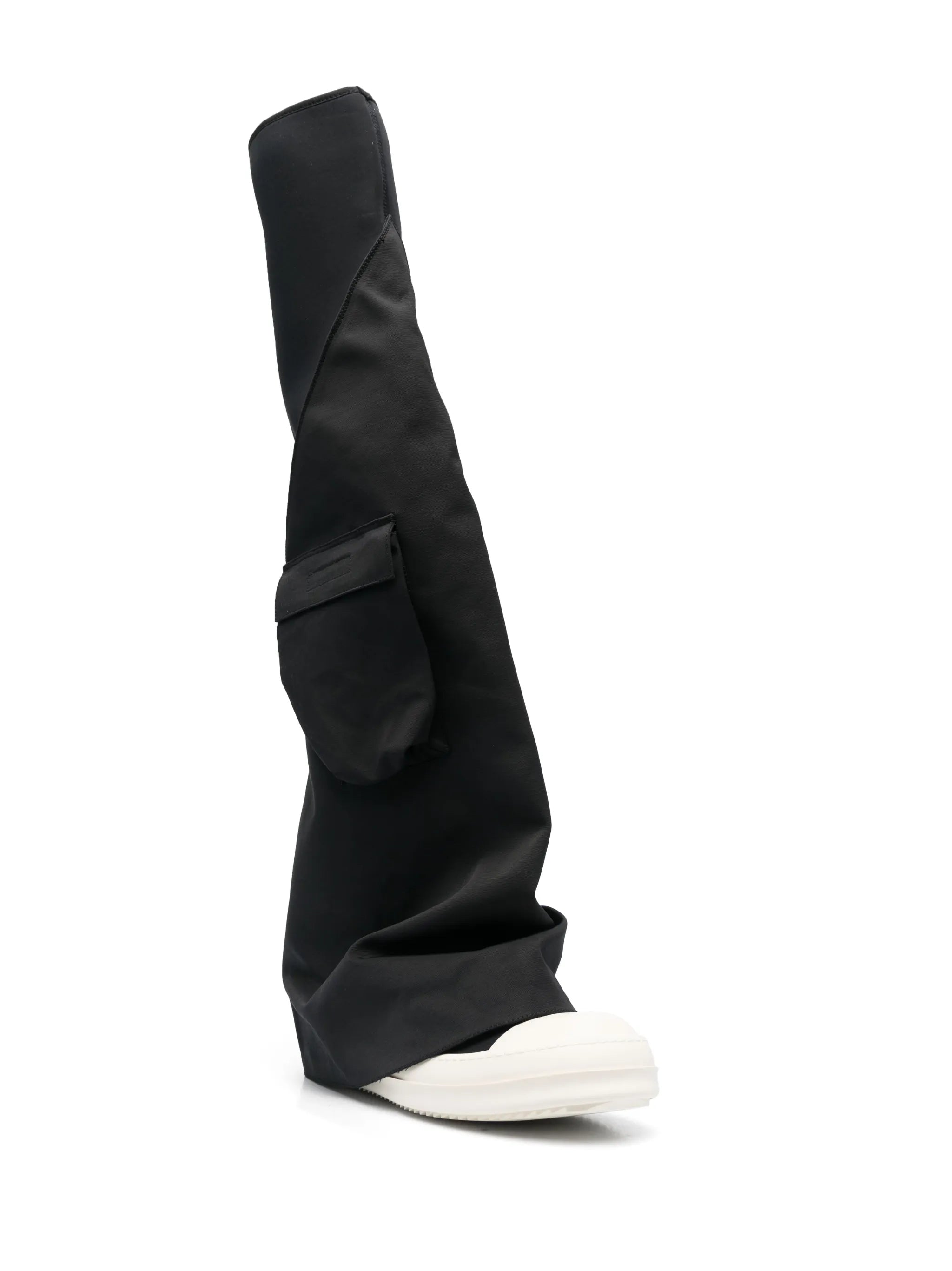 Cargo Fetish knee-length boots