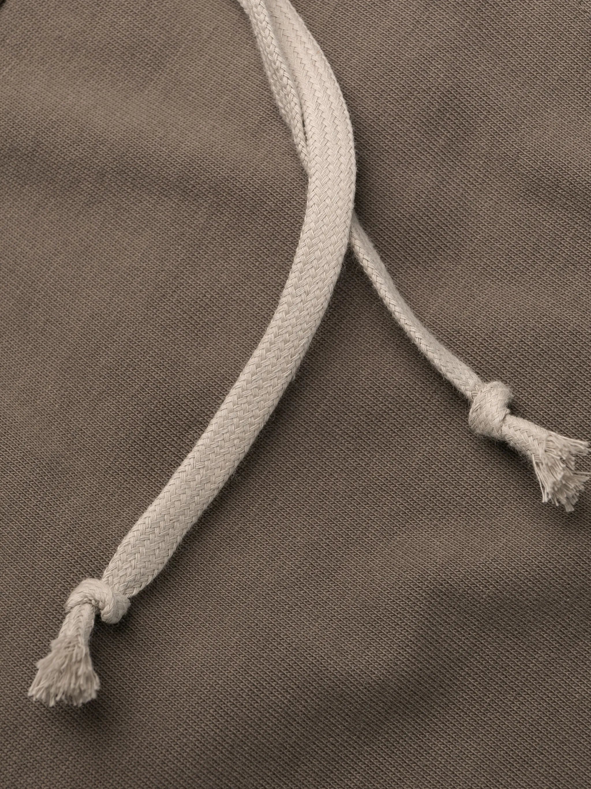drawstring drop-crotch trousers