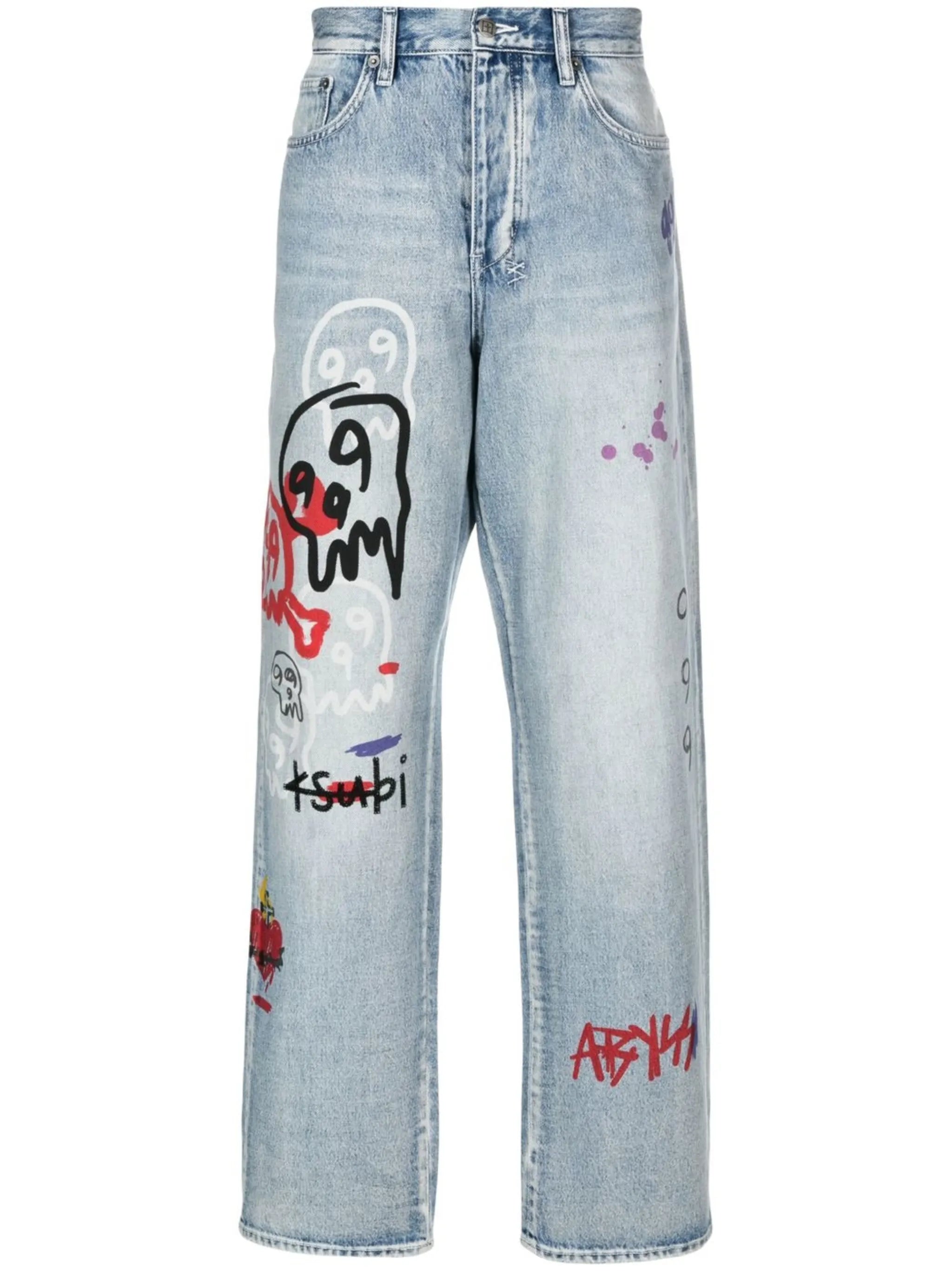 x Juice WRLD 999 Club Anti K Juice Trip jeans