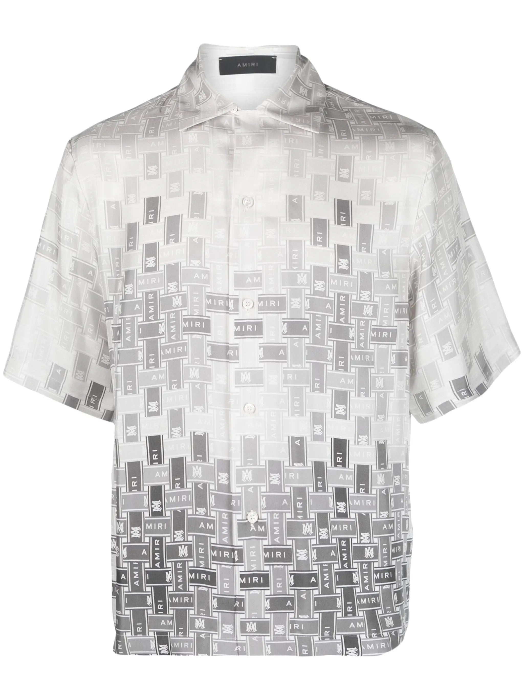 gradient tape bowling shirt
