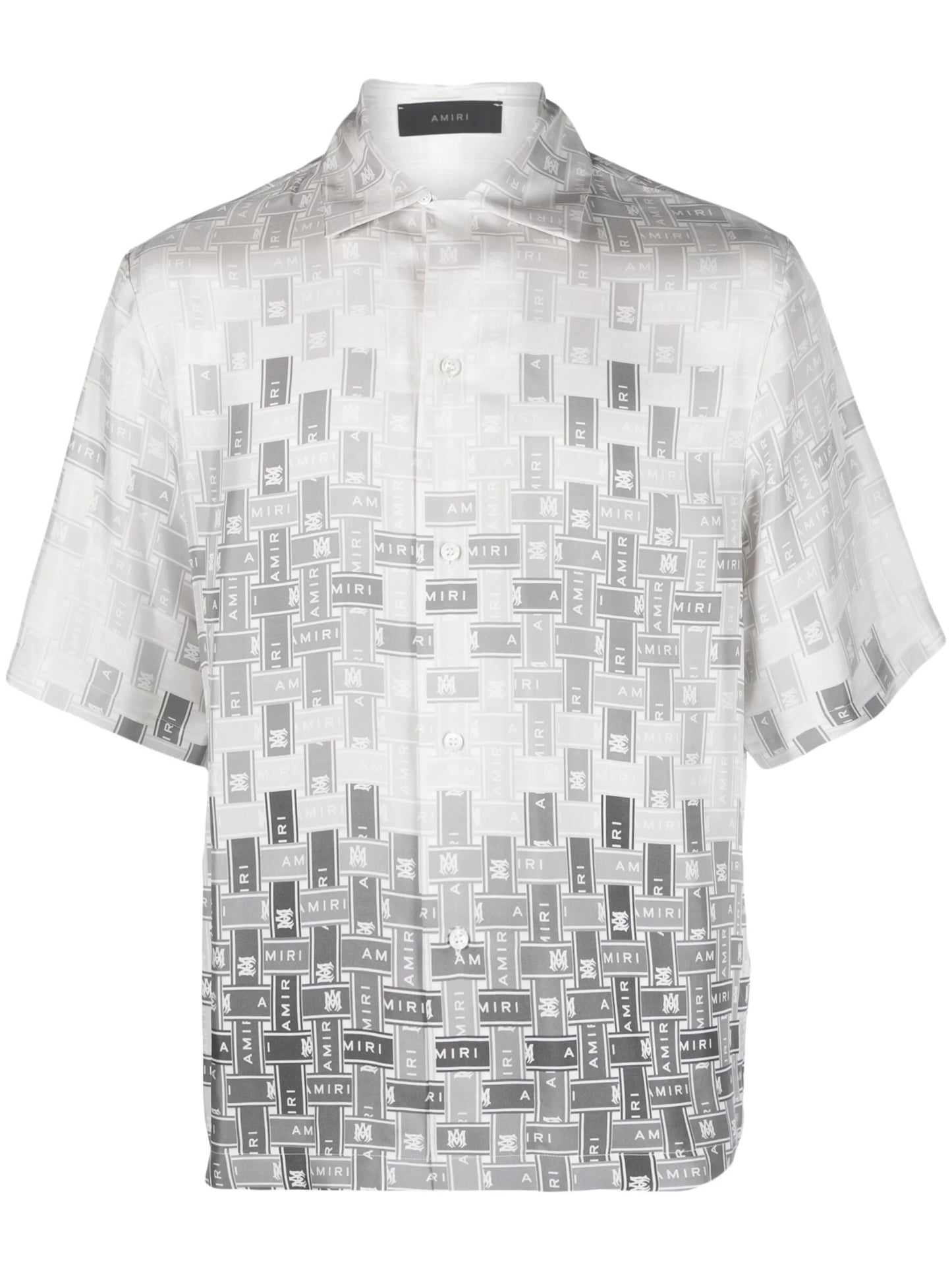 gradient tape bowling shirt