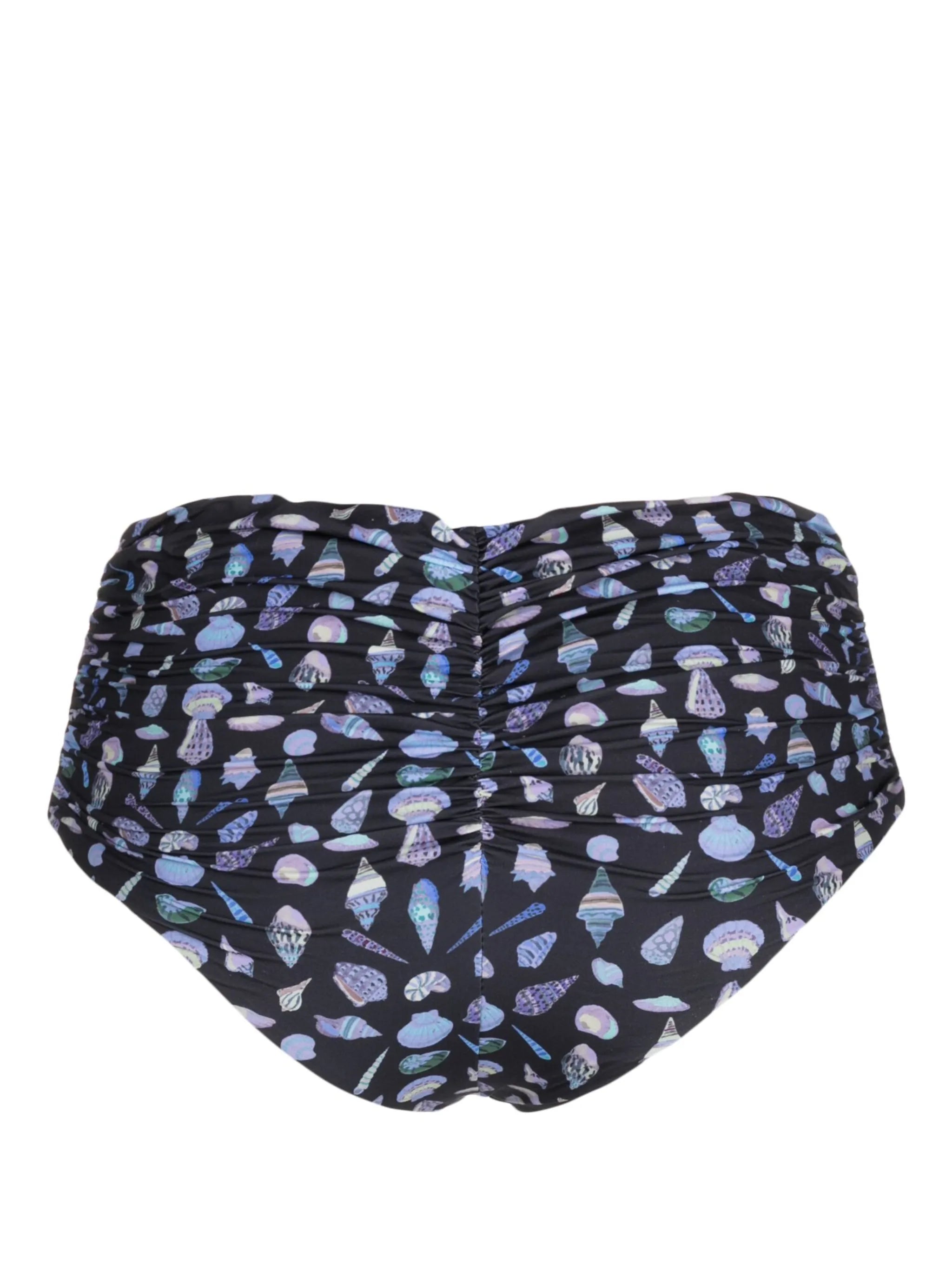 Hassel ruched bikini bottoms