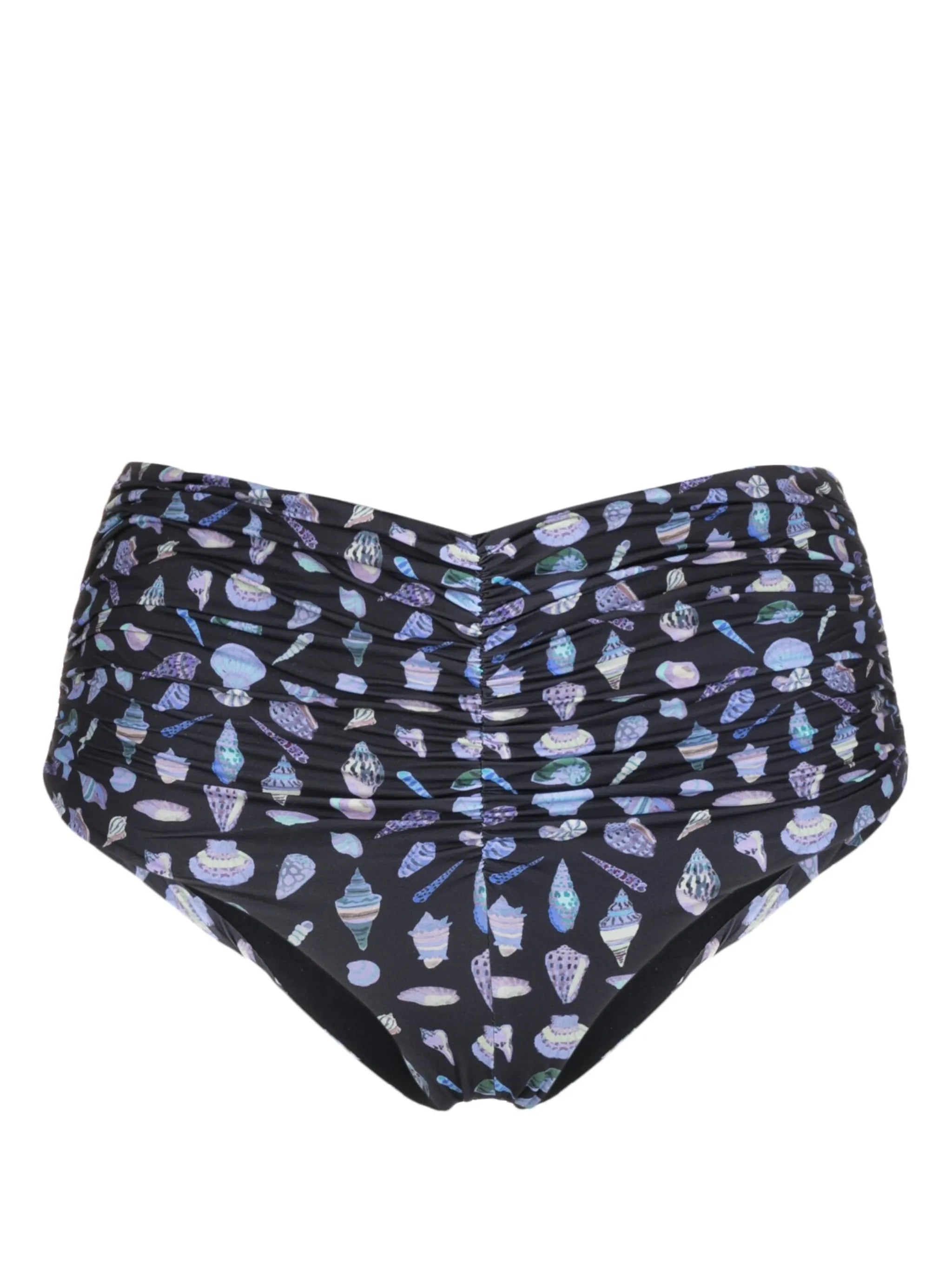 Hassel ruched bikini bottoms