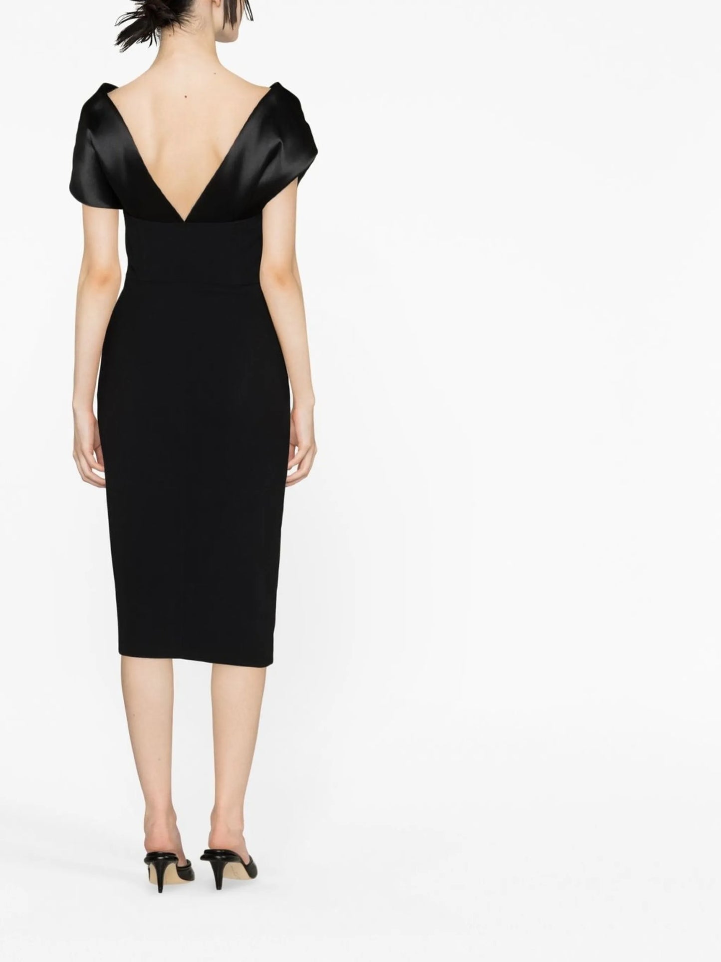 Wrenley off-shoulder midi dress