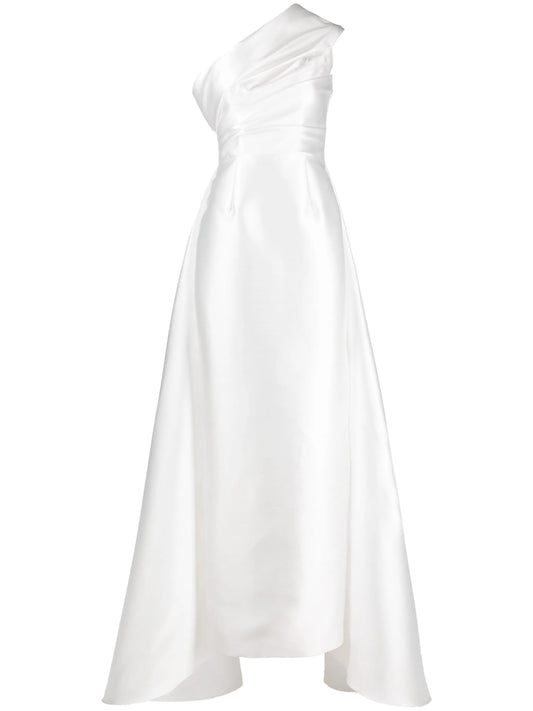 Alba one-shoulder gown