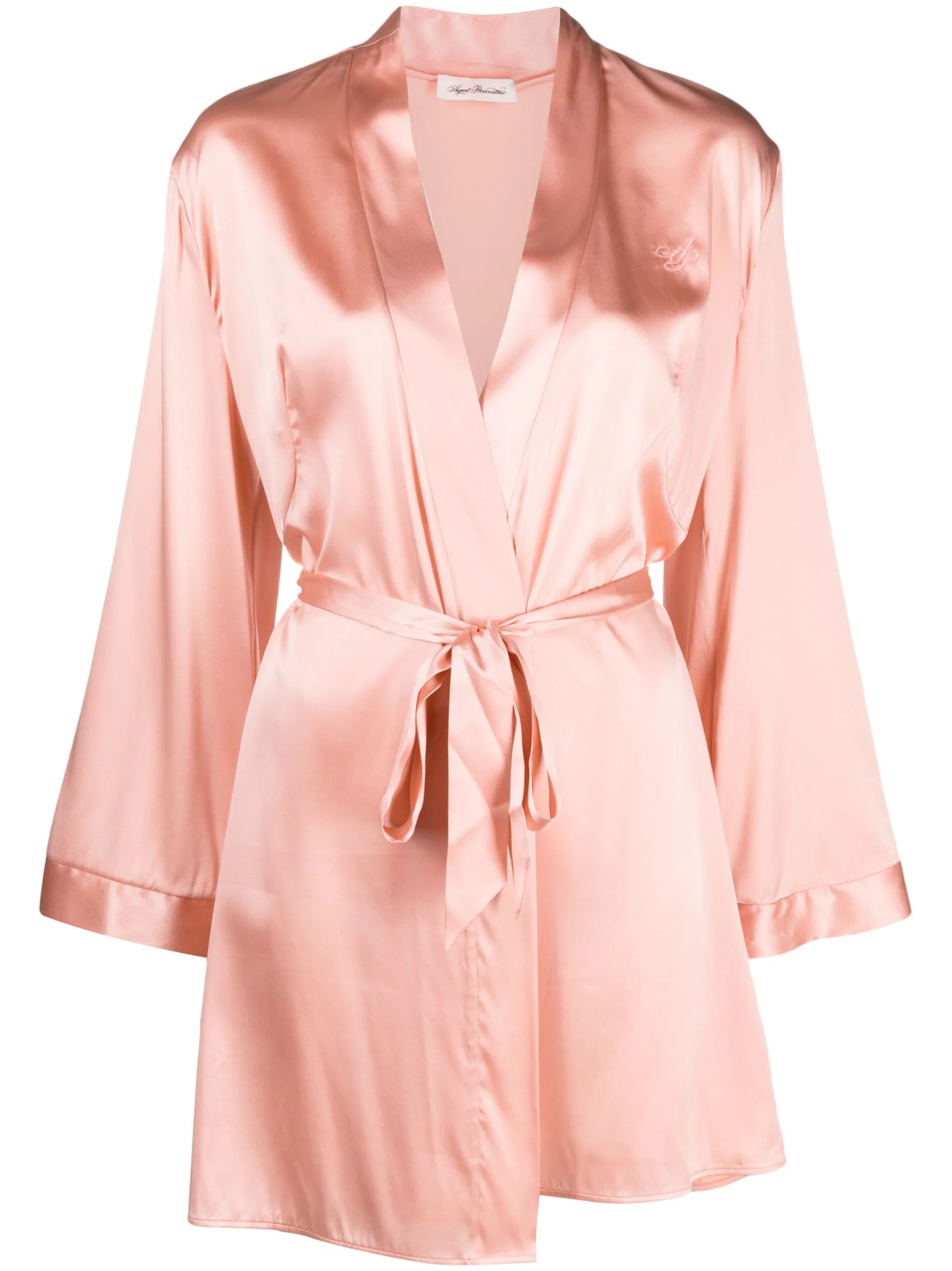 Arlette silk robe