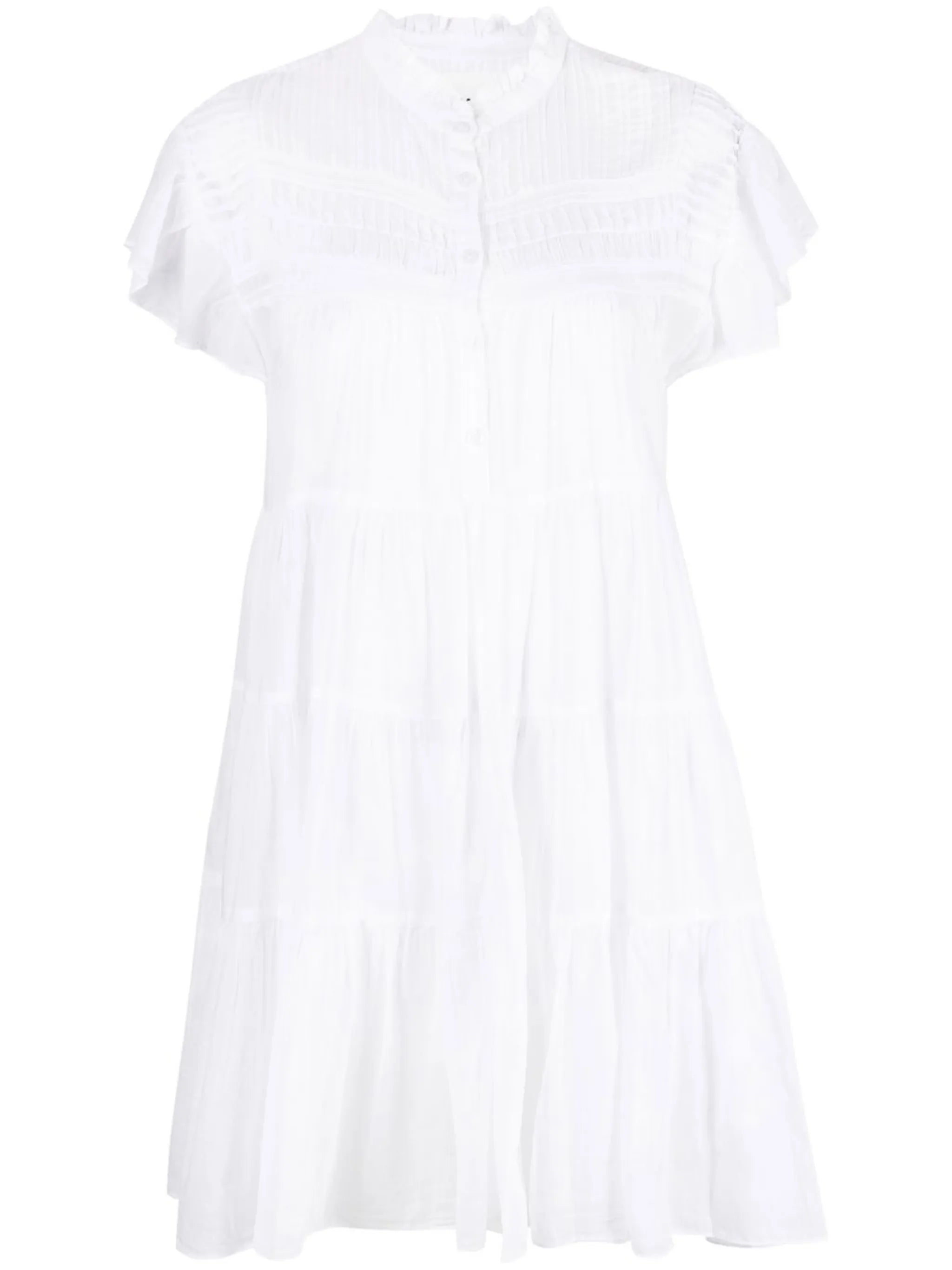 Lanikaye tiered cotton minidress