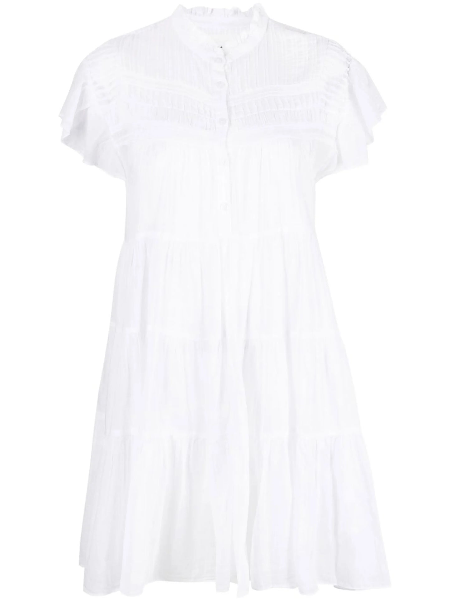Lanikaye tiered cotton minidress