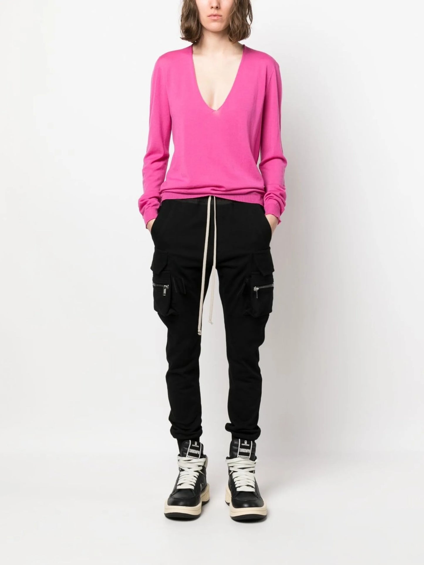 Black Mastodon Tapered Trousers