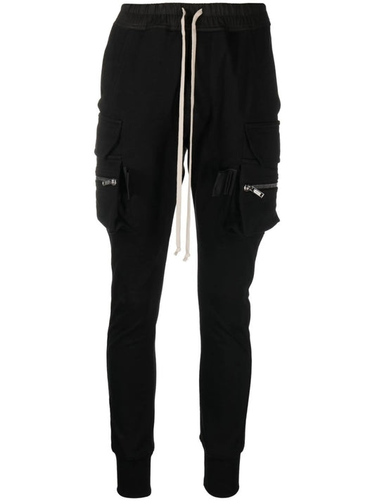 Black Mastodon Tapered Trousers