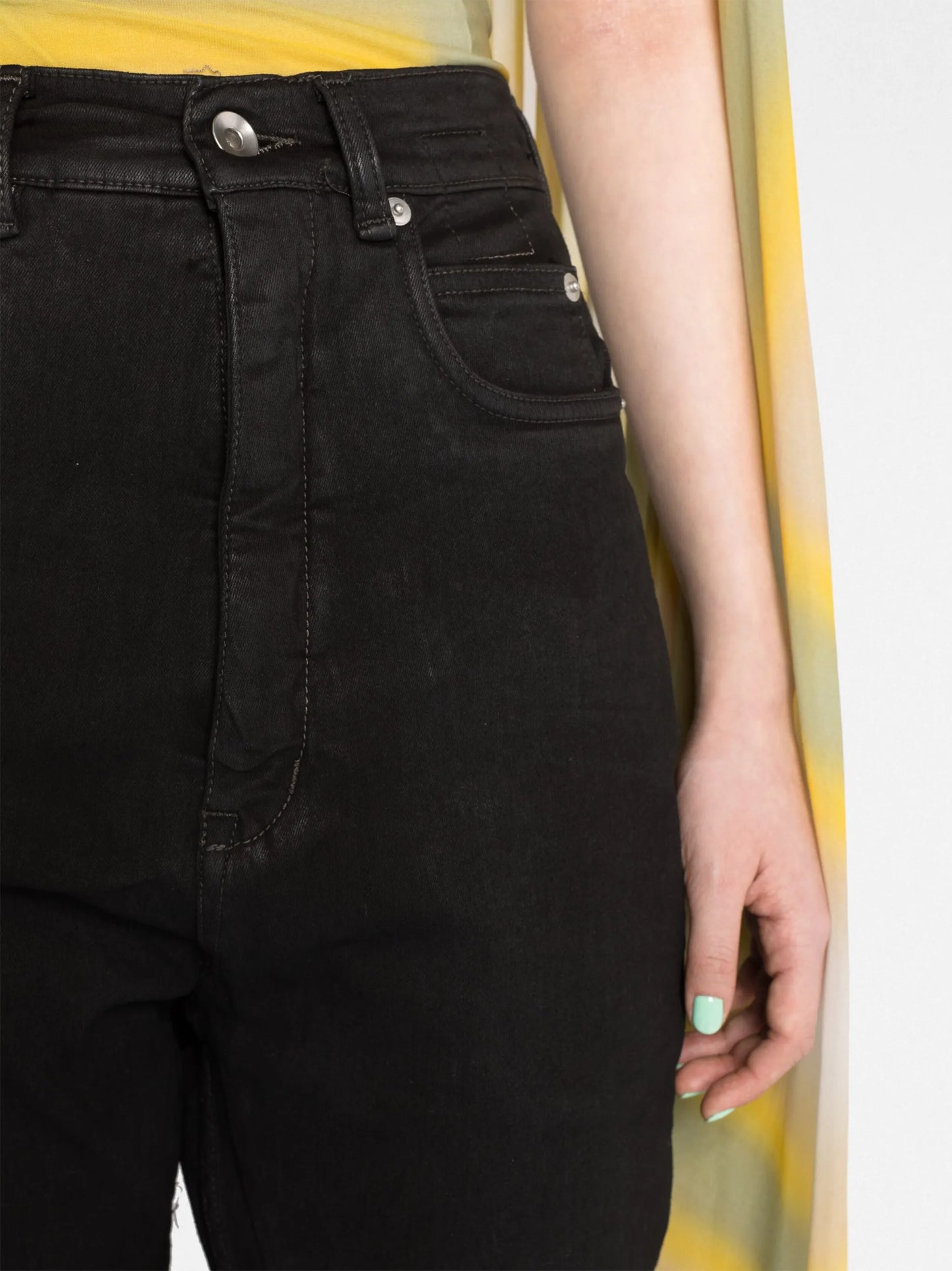 flared denim jeans
