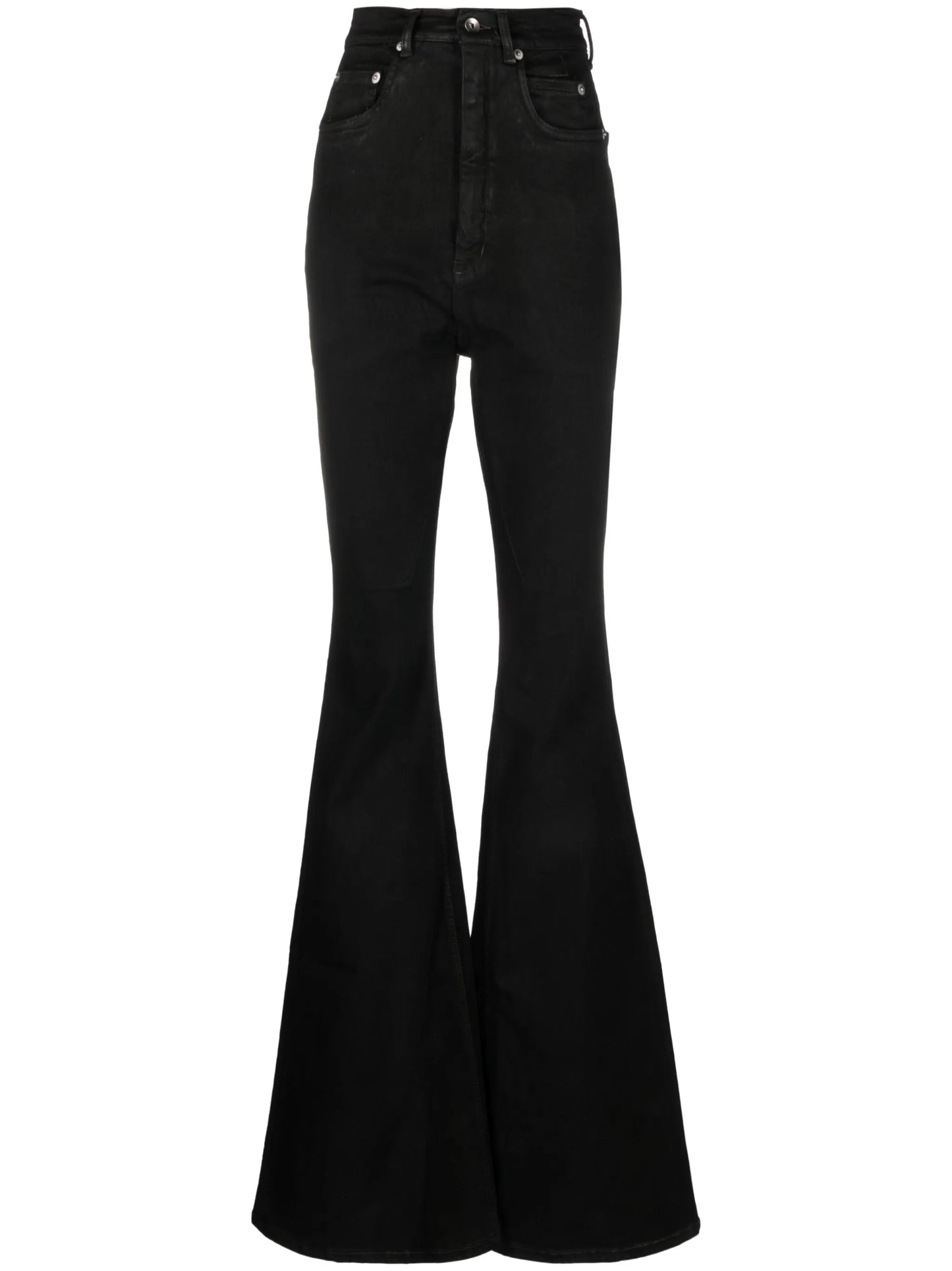 flared denim jeans