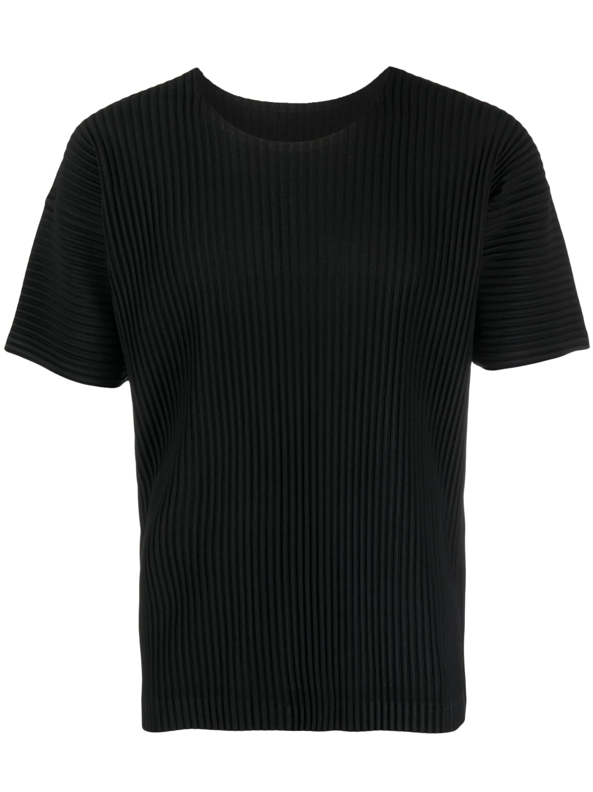 ribbed-effect T-shirt