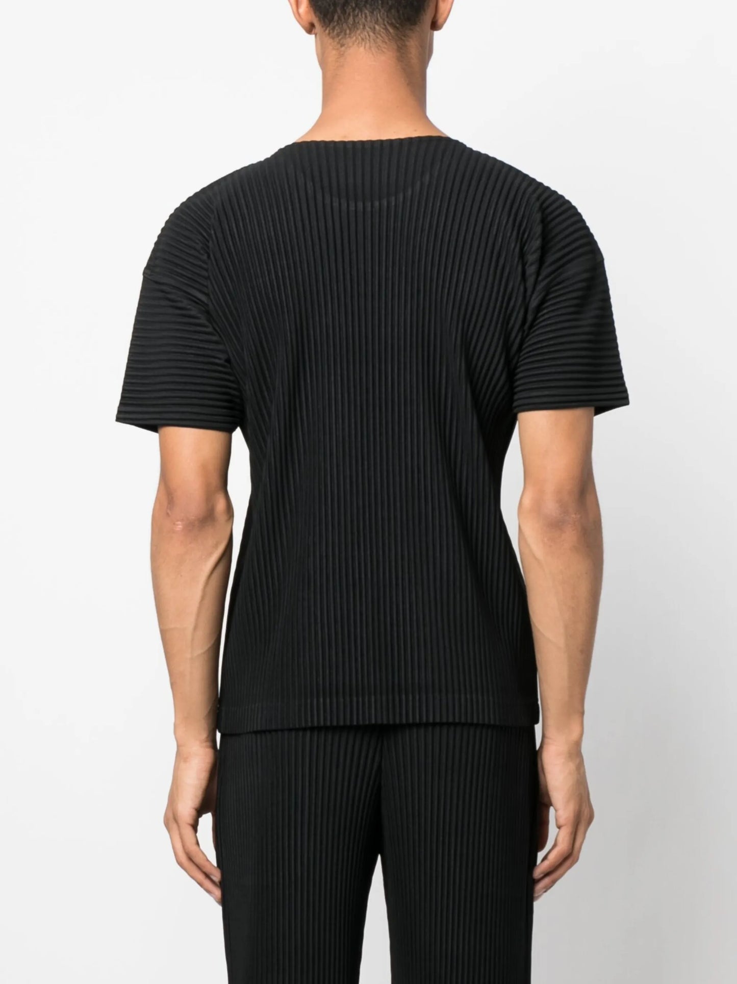 ribbed-effect T-shirt