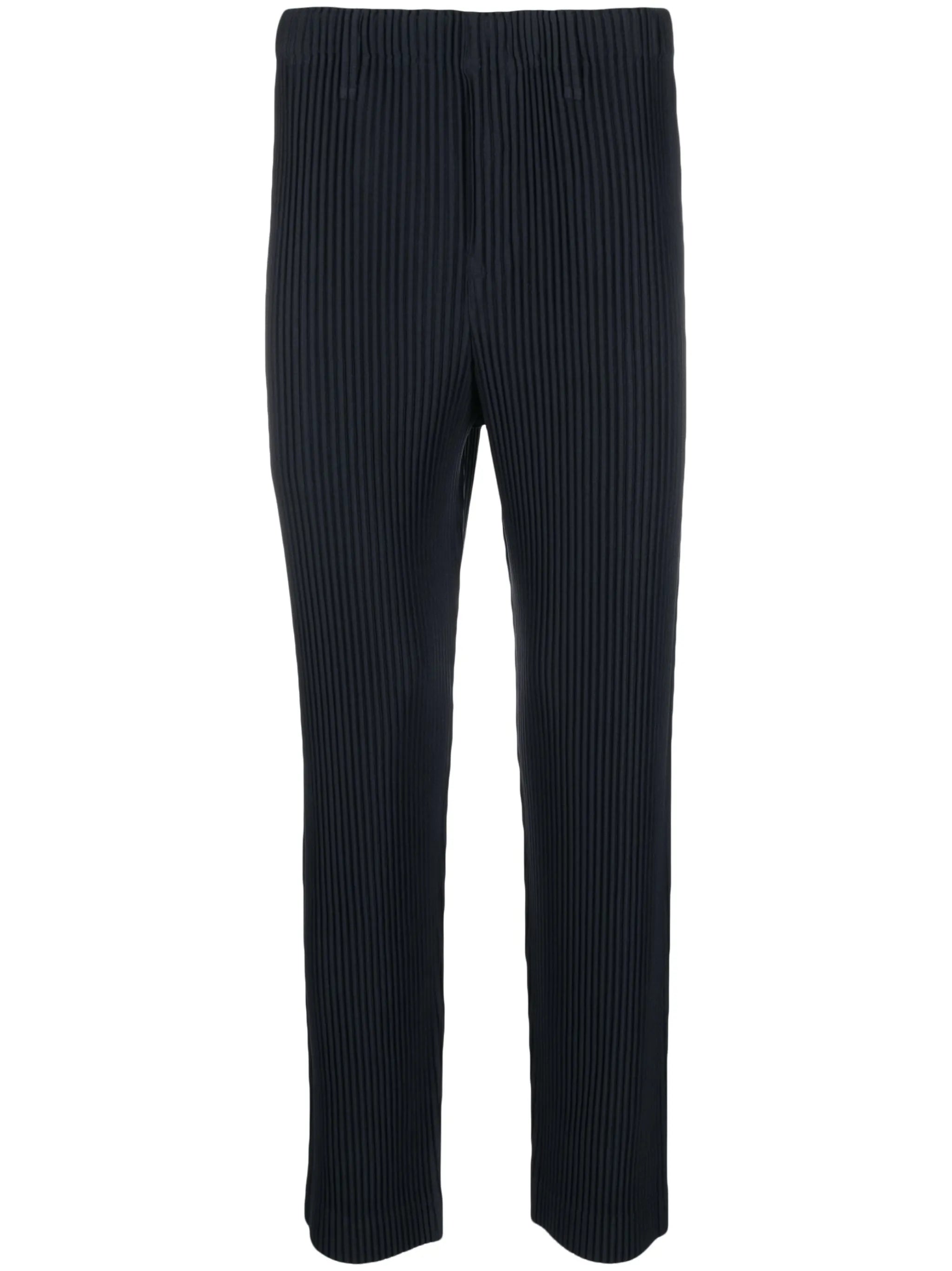 Basic straight-leg trousers