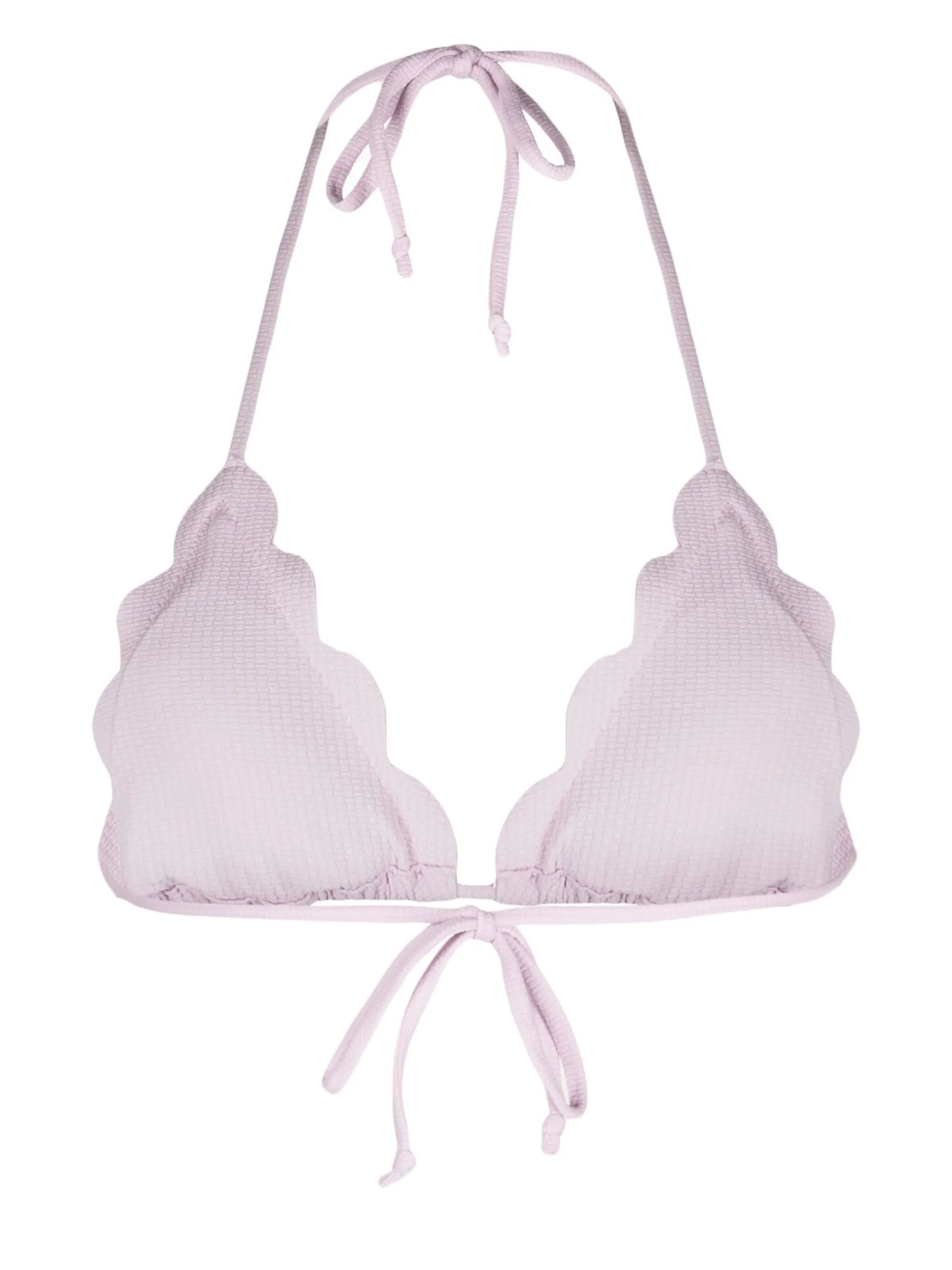 Marysia triangle bikini top