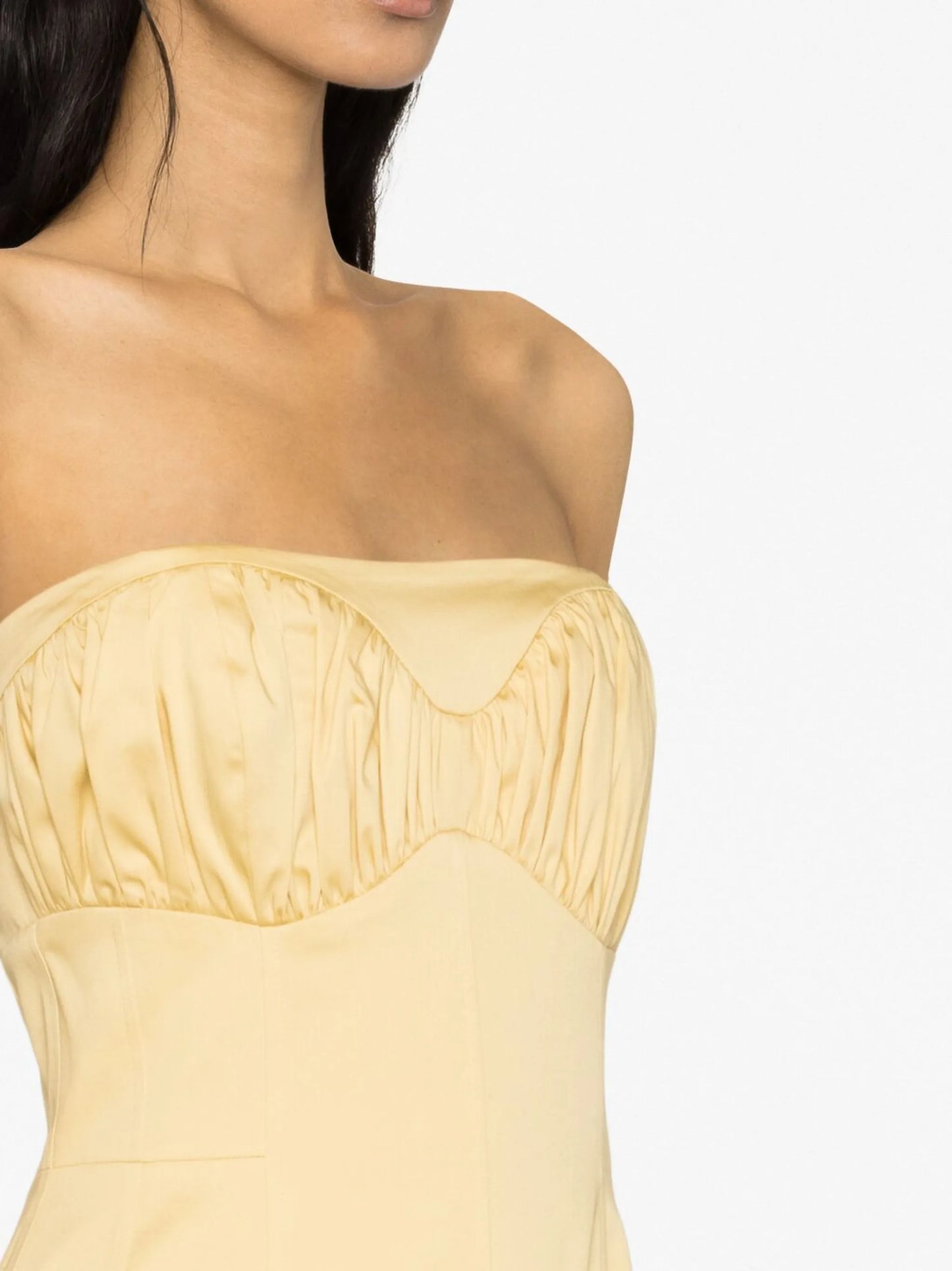Lauryn strapless midi dress