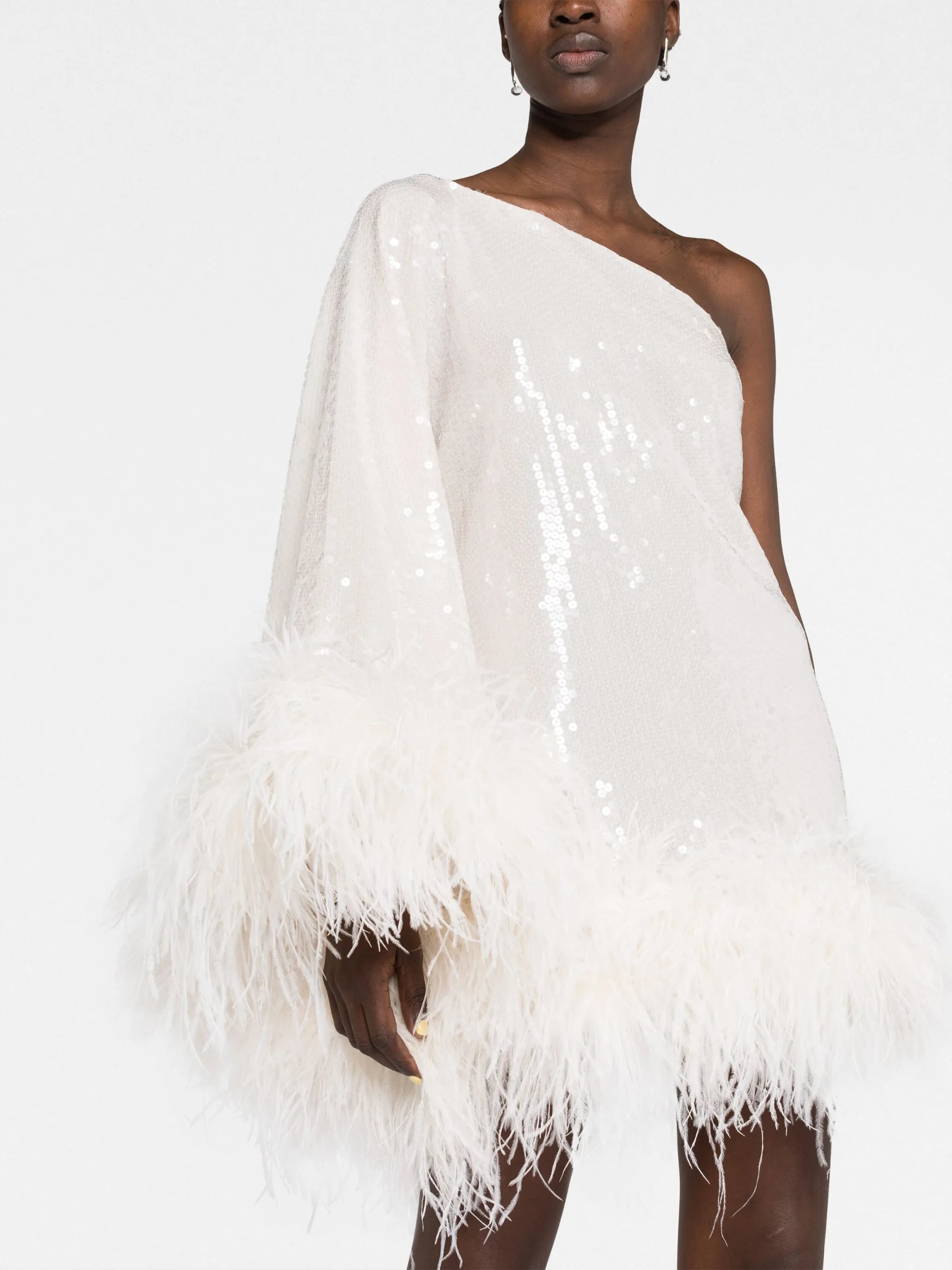 Piccolo Ubud one-shoulder minidress