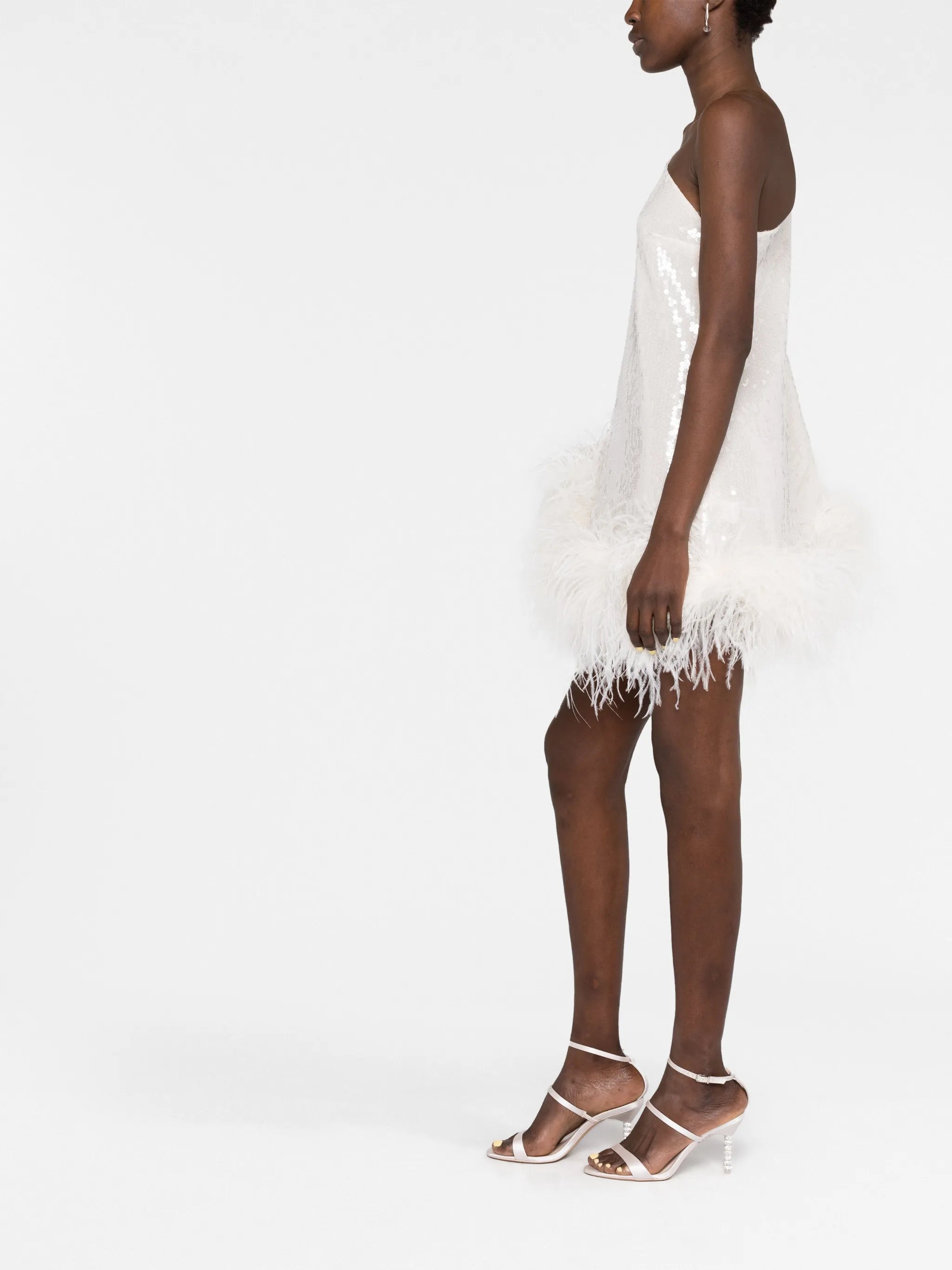 Piccolo Ubud one-shoulder minidress