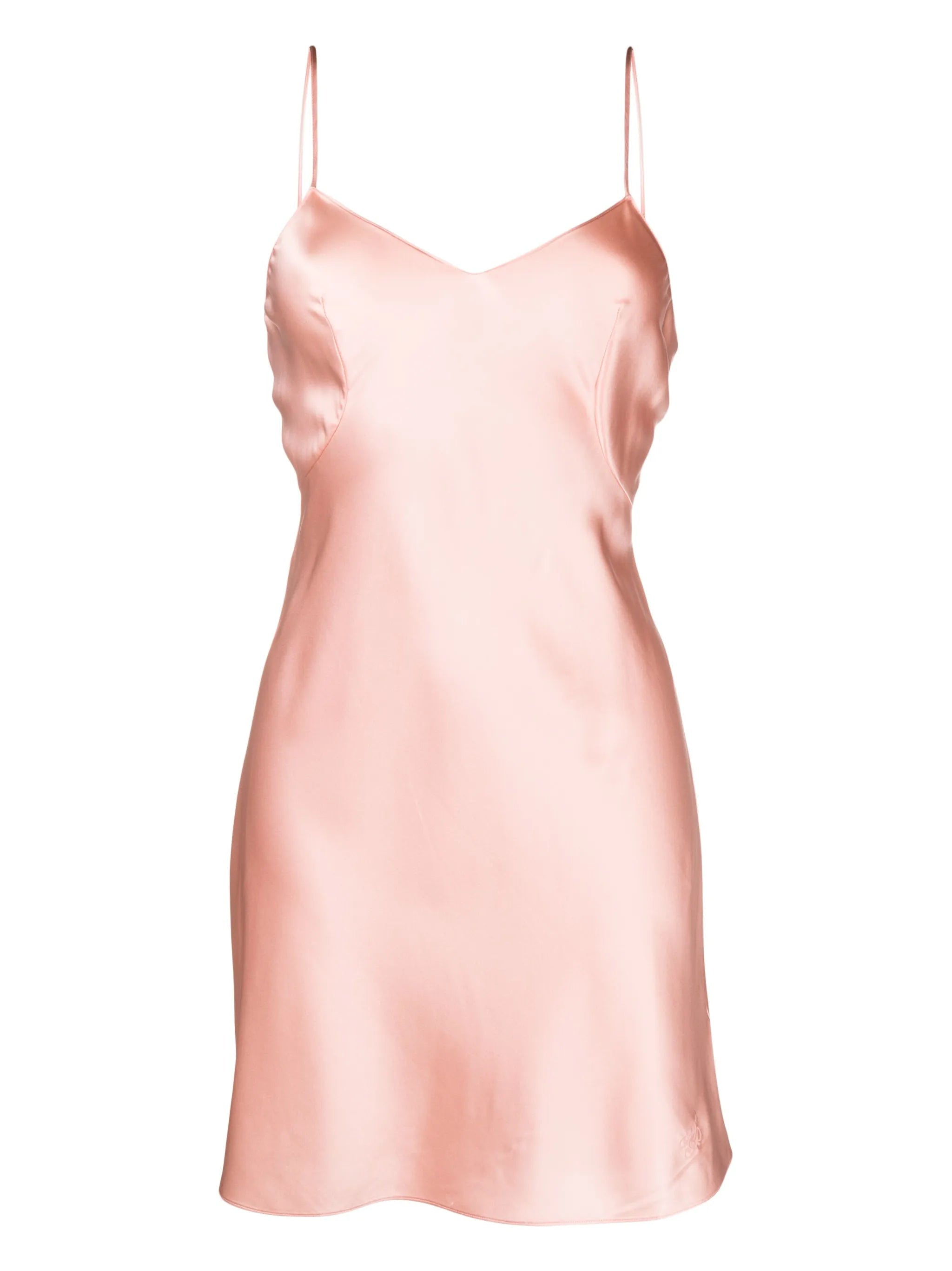 Arlette silk slip dress